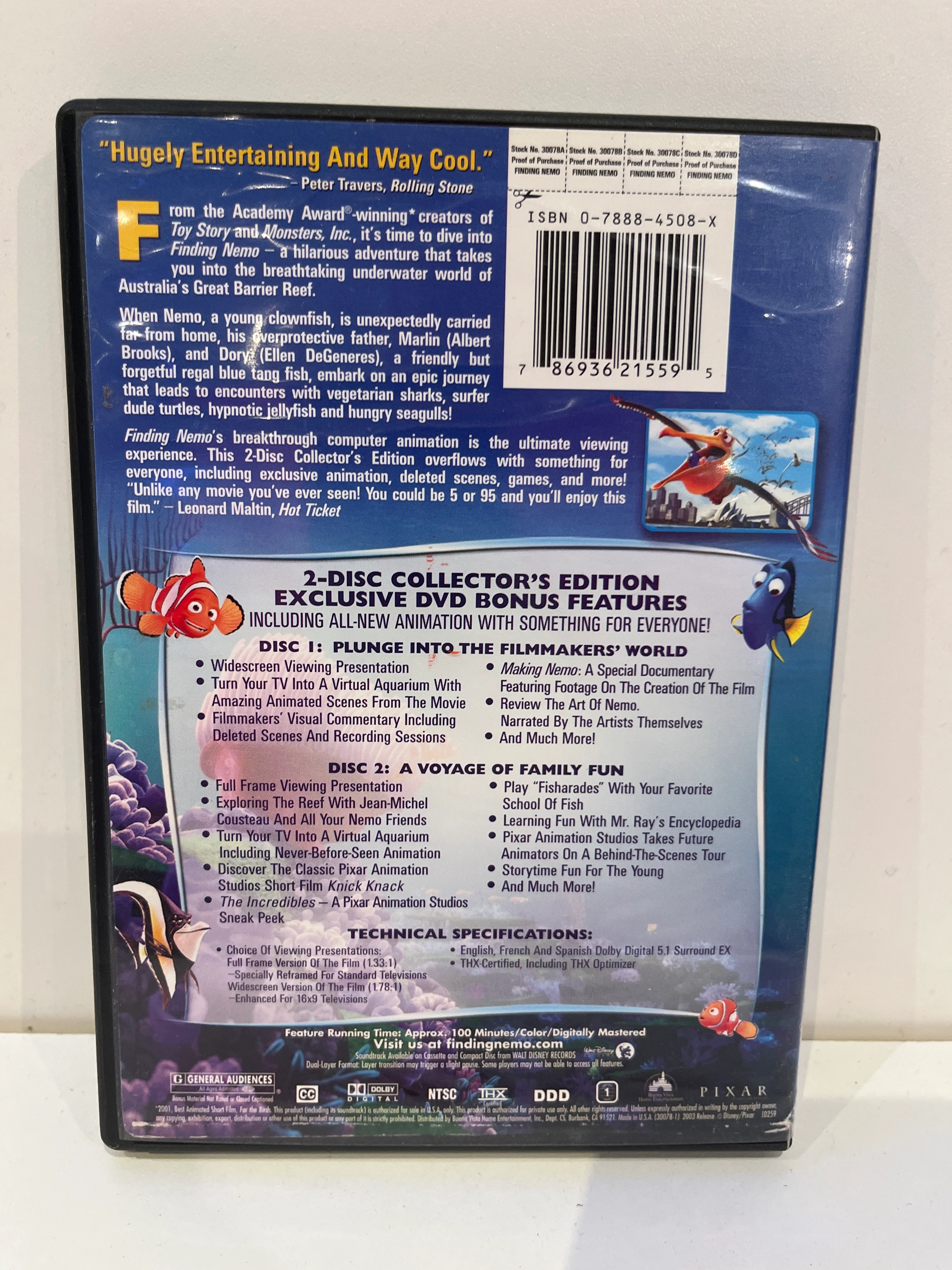 Find Nemo - DVD - Image 2