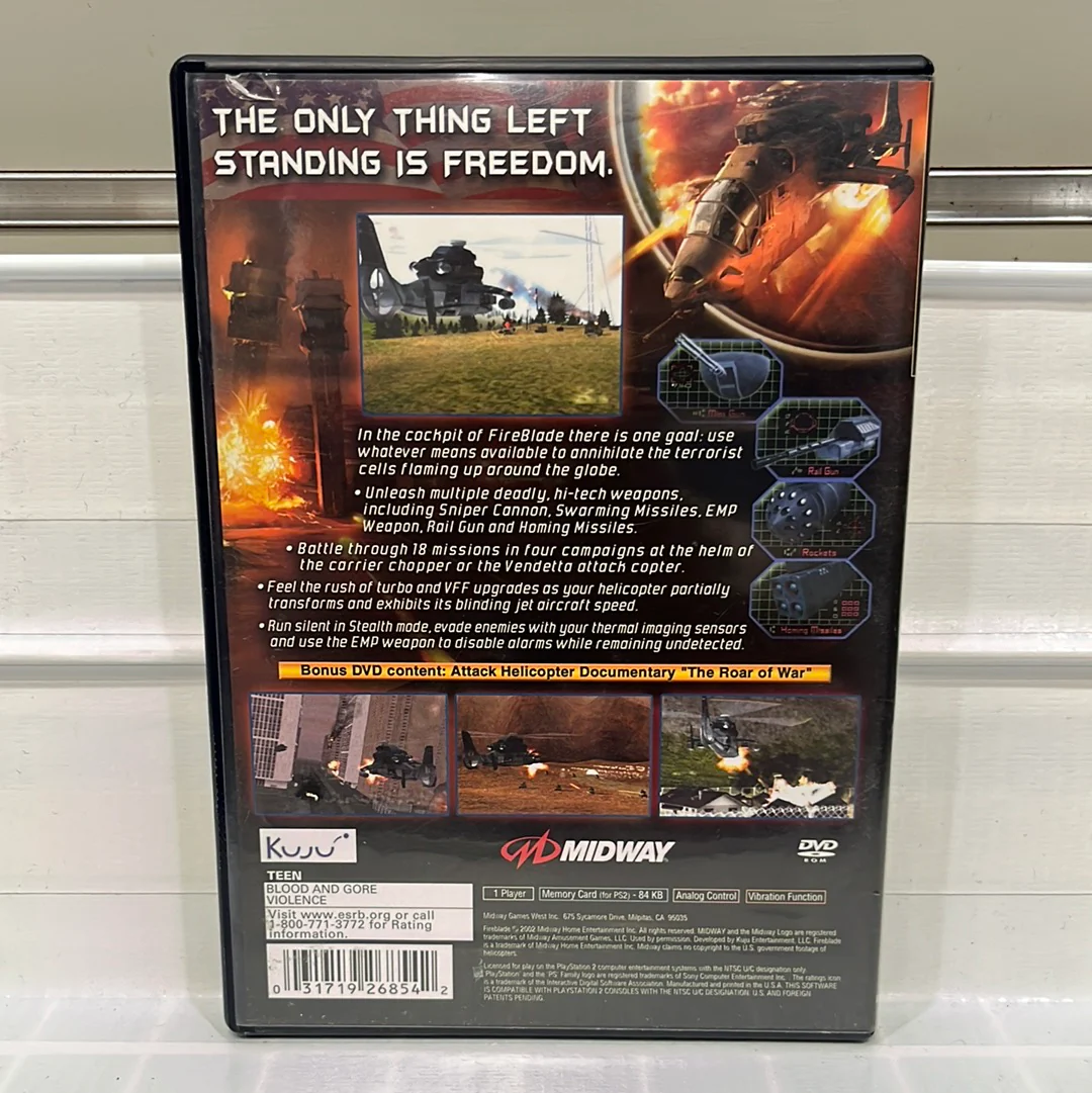 Fire Blade - Playstation 2 - Image 2