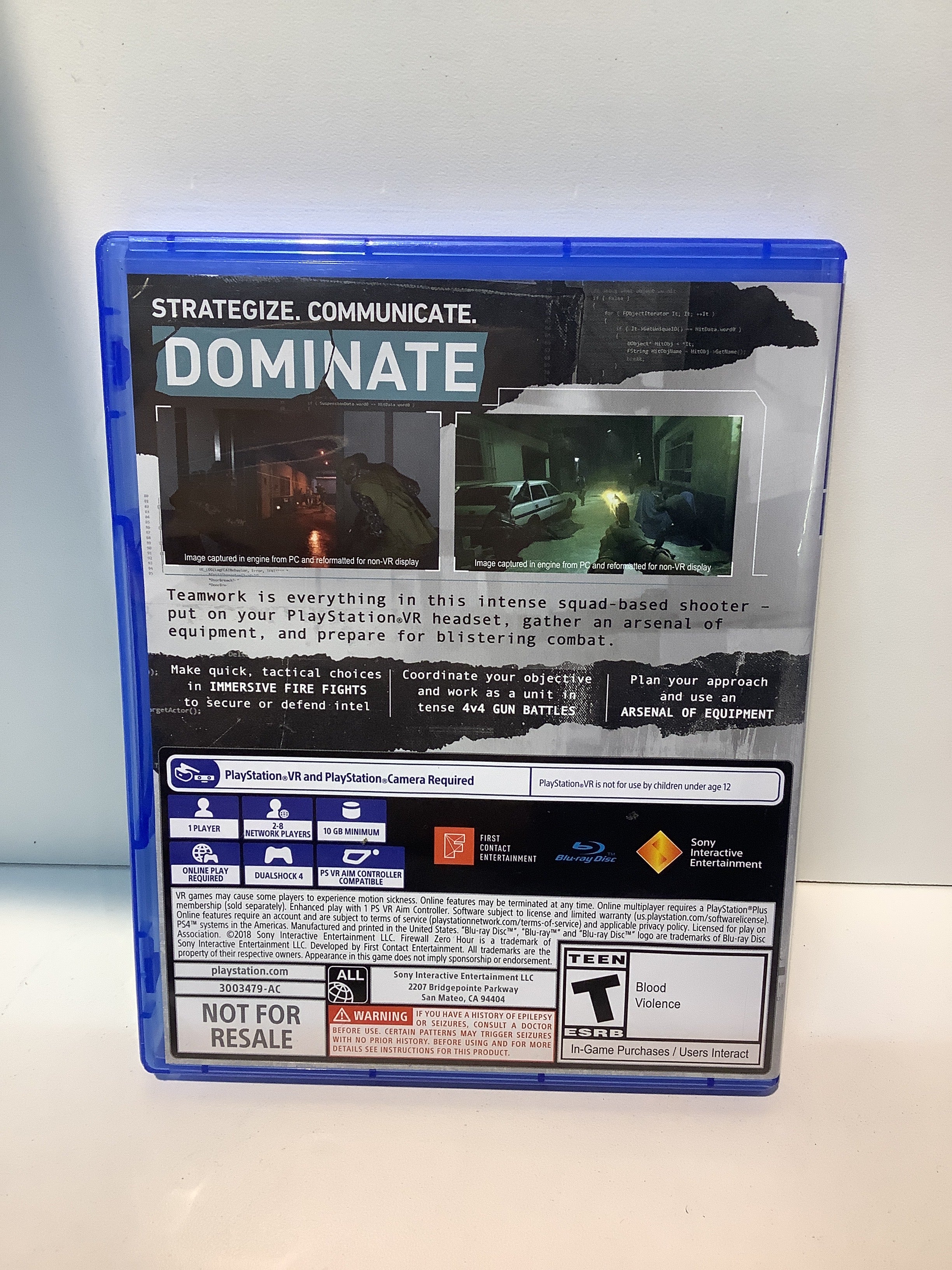 Firewall Zero Hour - Playstation 4 - Image 2