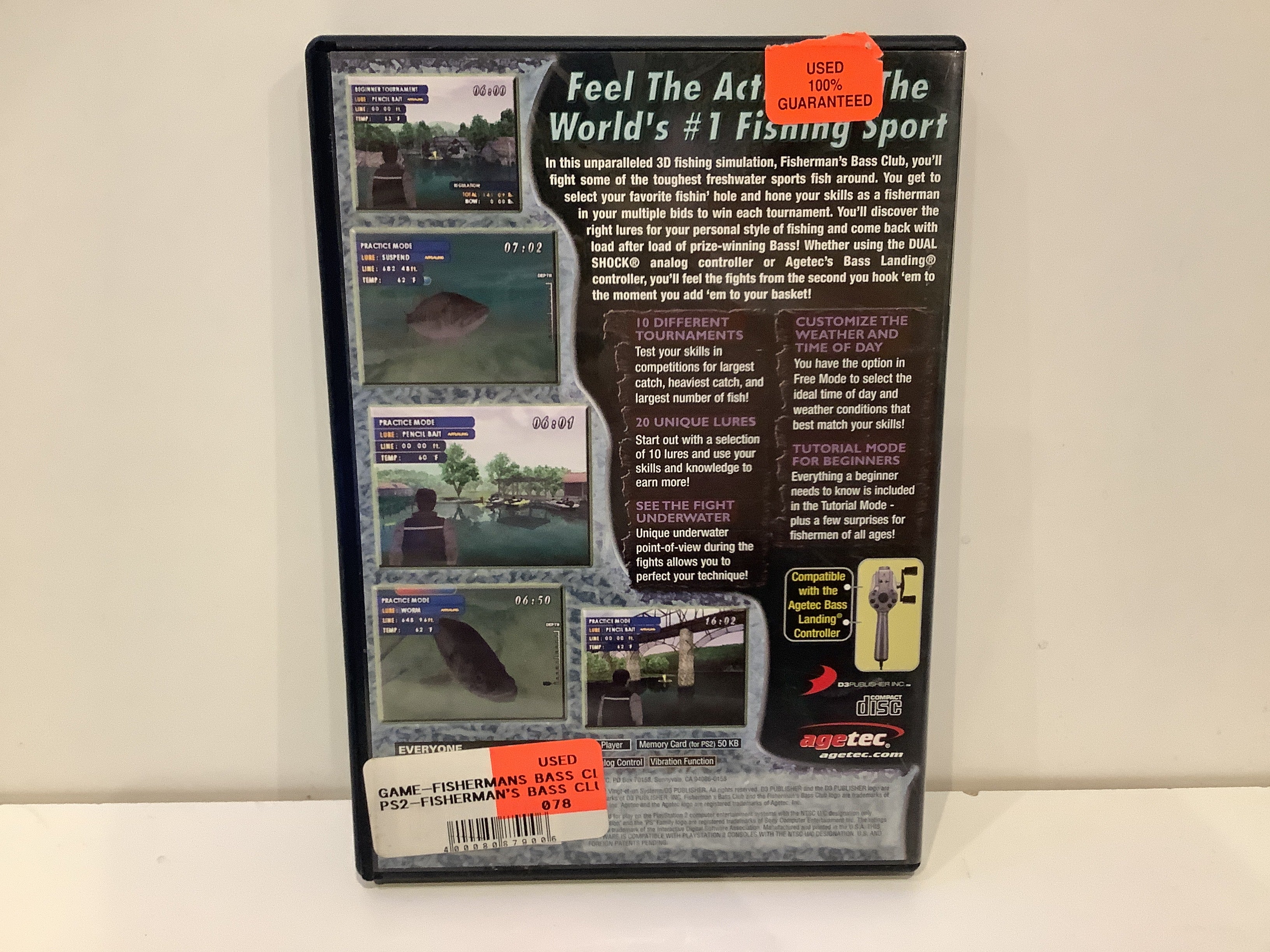 Fishermans Bass Club - Playstation 2 - Image 2
