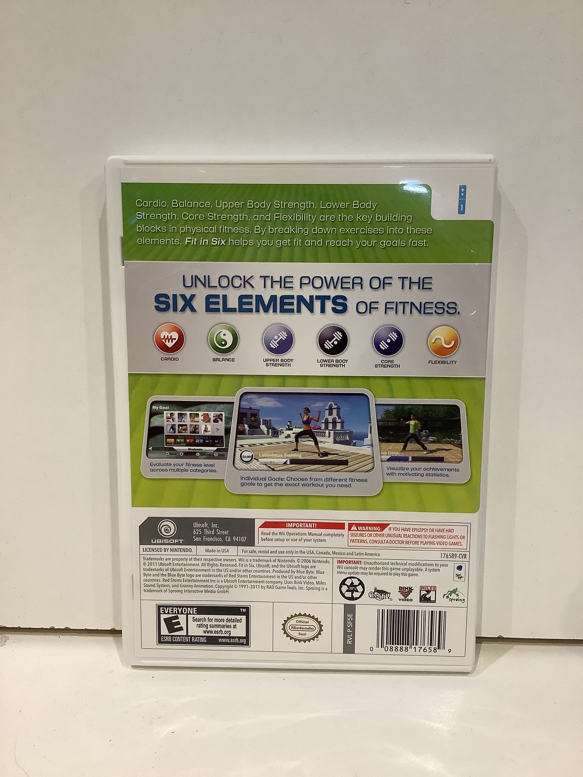 Fit in Six - Wii - Image 2