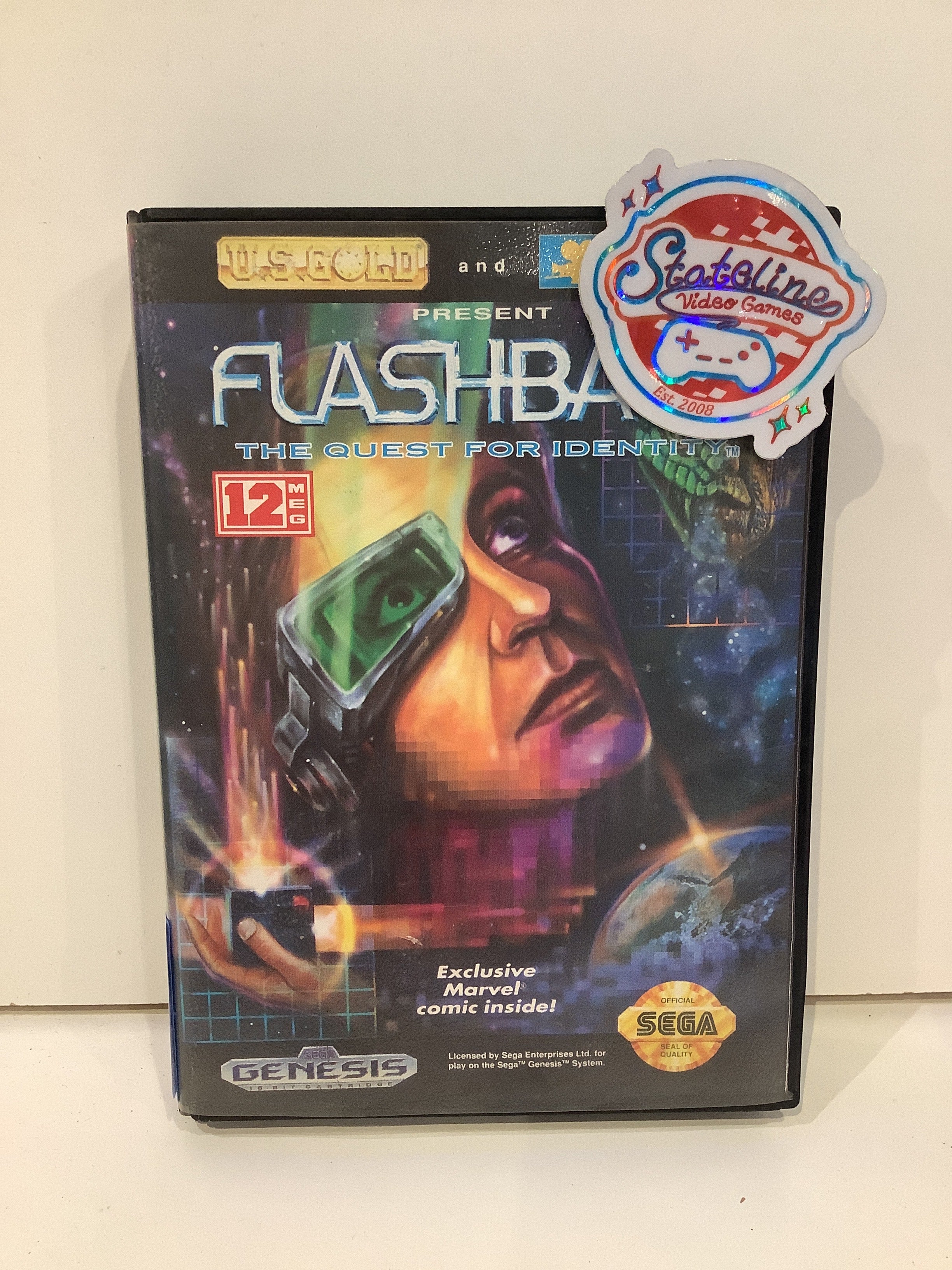 Flashback The Quest for Identity - Sega Genesis - Image 2