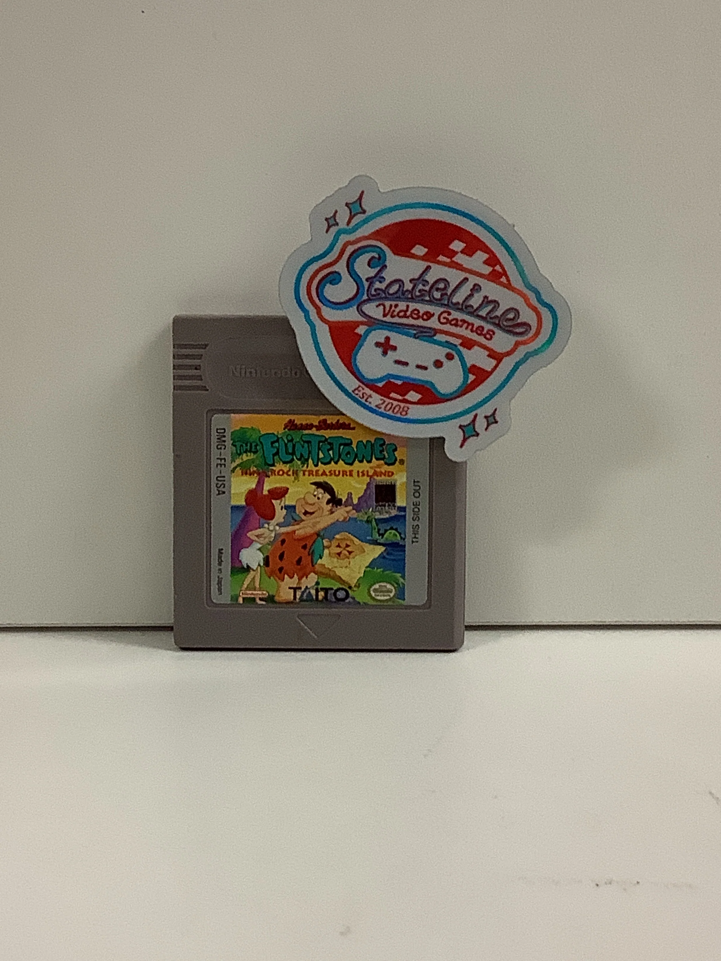 Flintstones King Rock Treasure Island - GameBoy