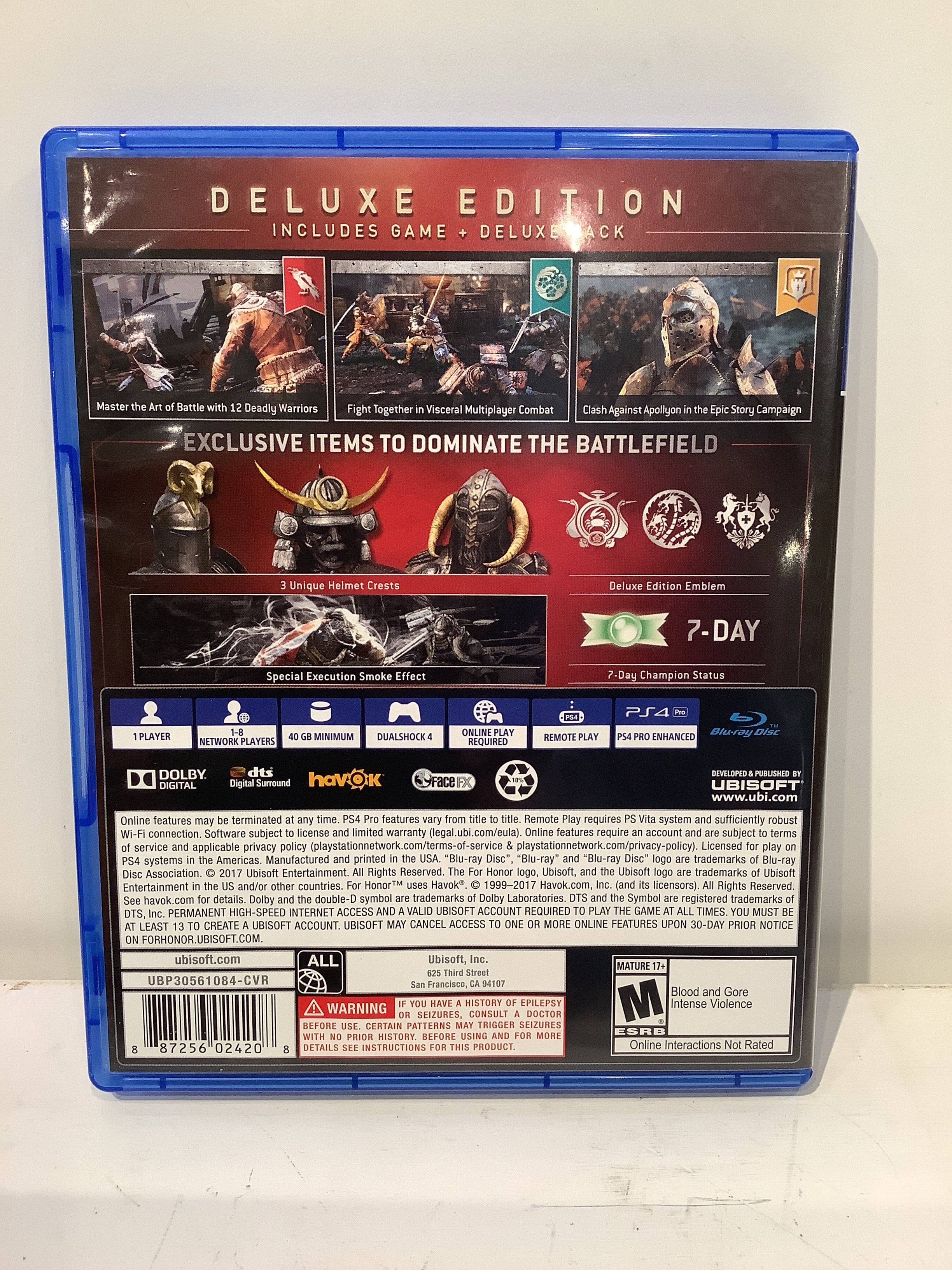 For Honor [Deluxe Edition] - Playstation 4 - Image 2