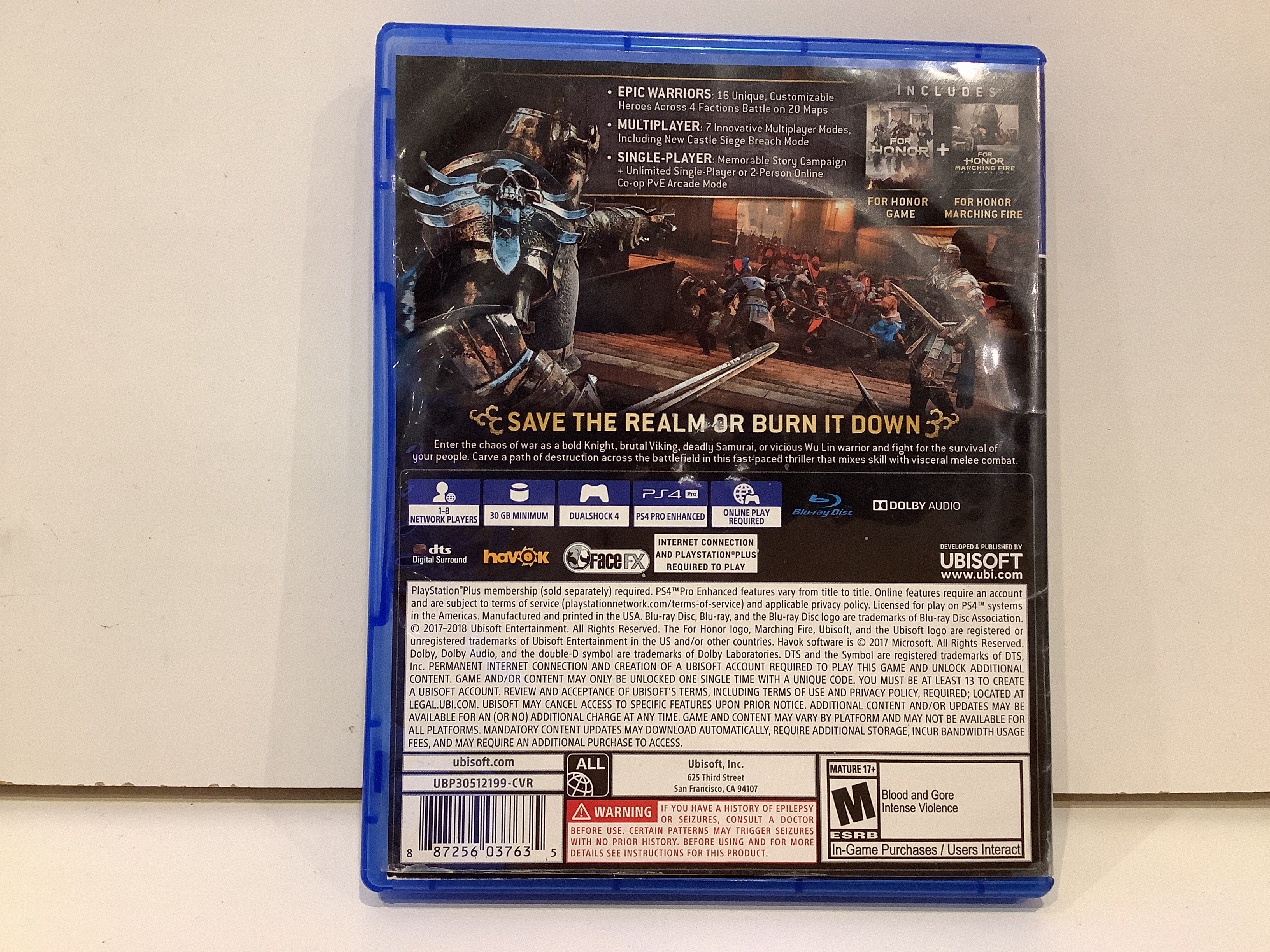 For Honor [Marching Fire Edition] - Playstation 4 - Image 2