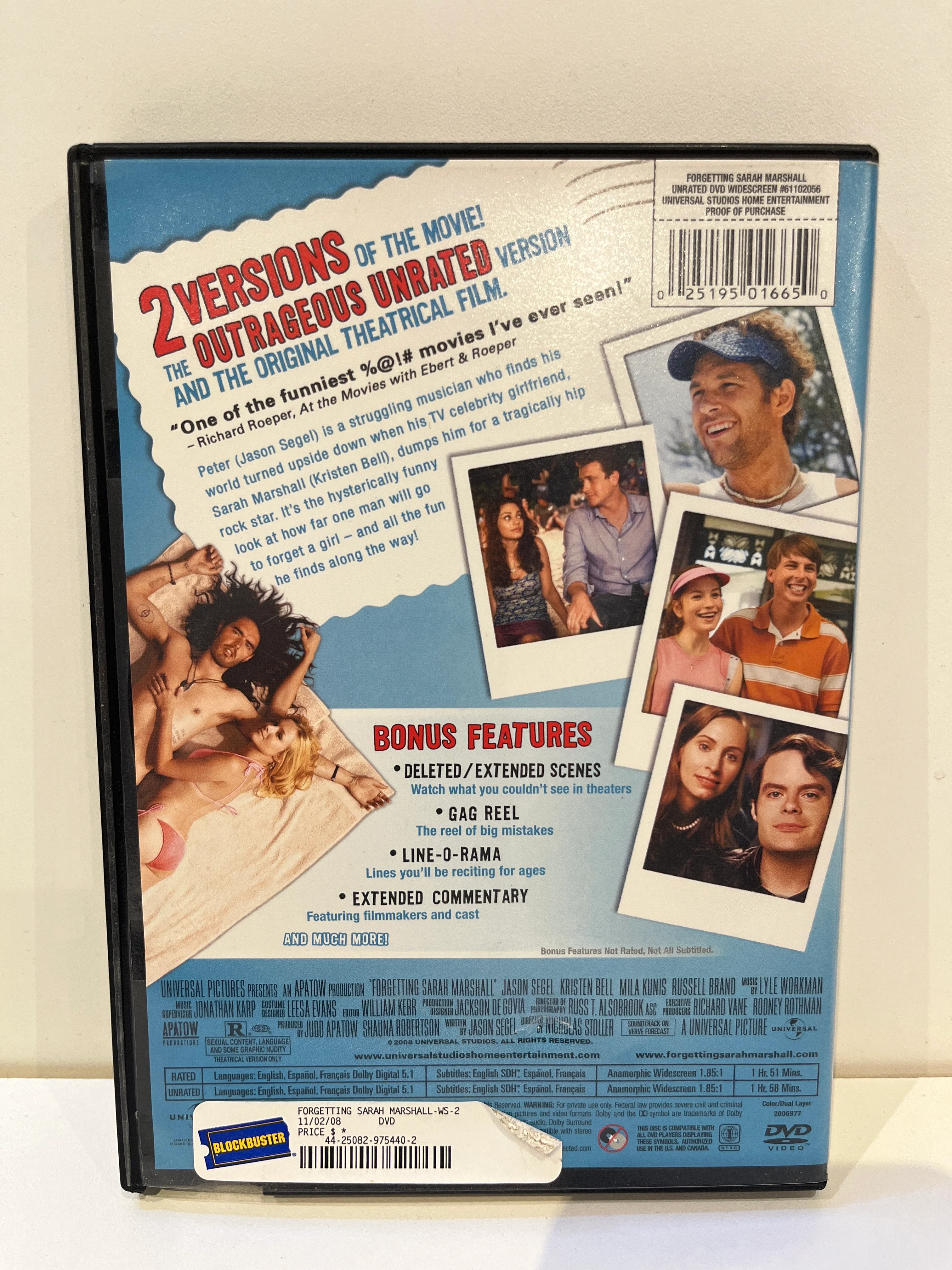 Forgetting Sarah Marshall - DVD - Image 2