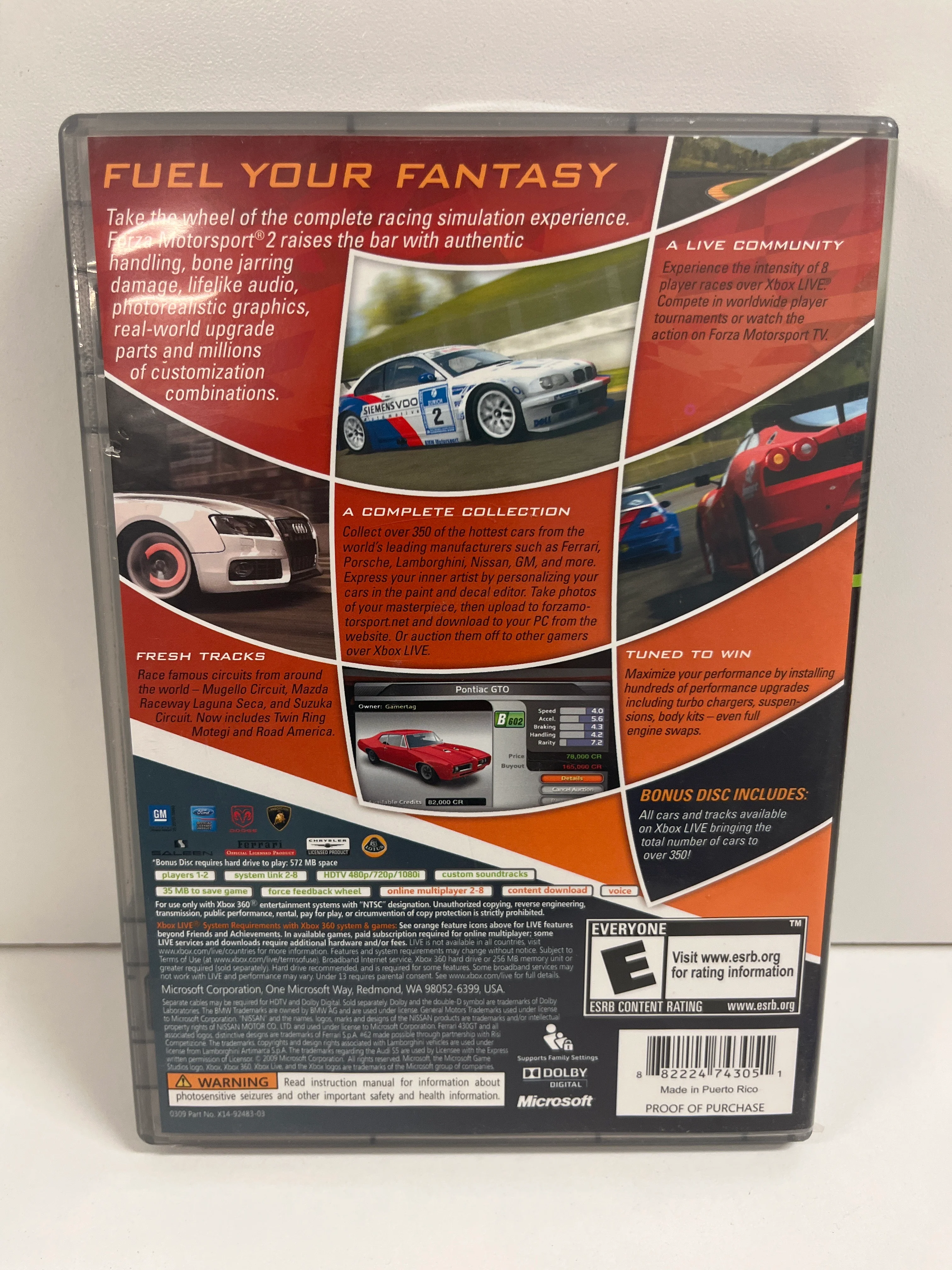 Forza Motorsport 2 [Platinum Hits] - Xbox 360 - Image 2