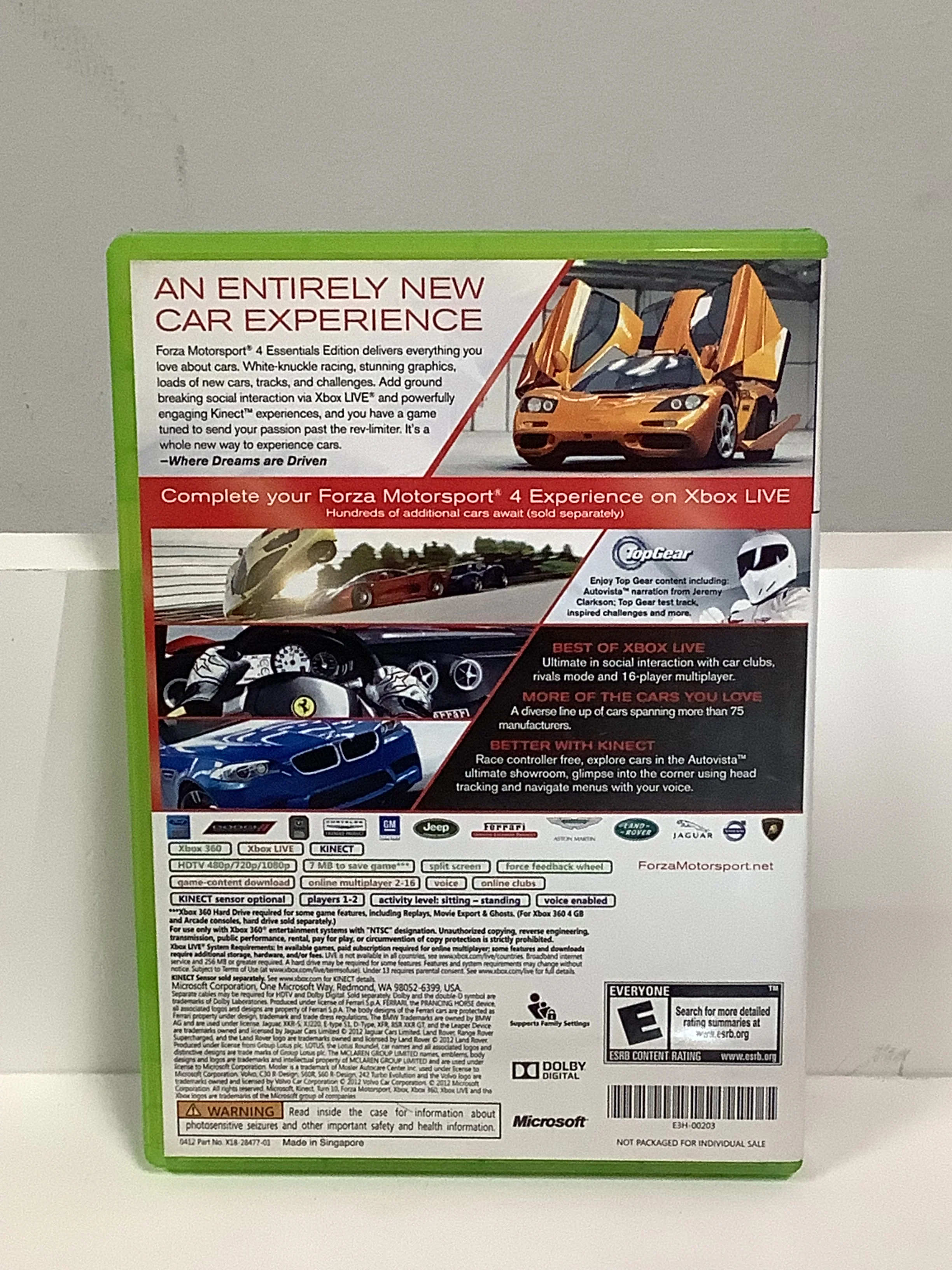 Forza Motorsport 4 Essentials Edition - Xbox 360 - Image 2