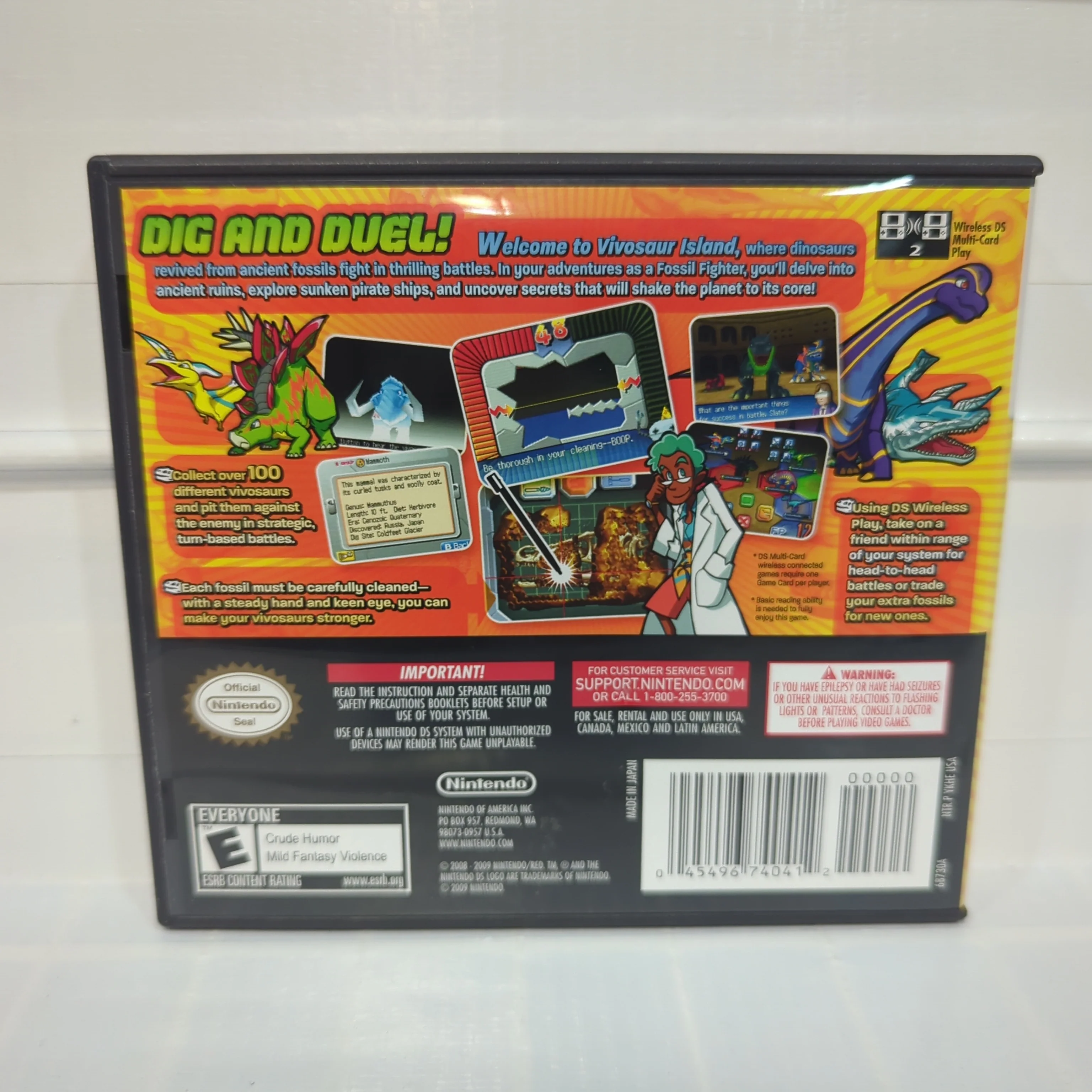 Fossil Fighters - Nintendo DS - Image 2