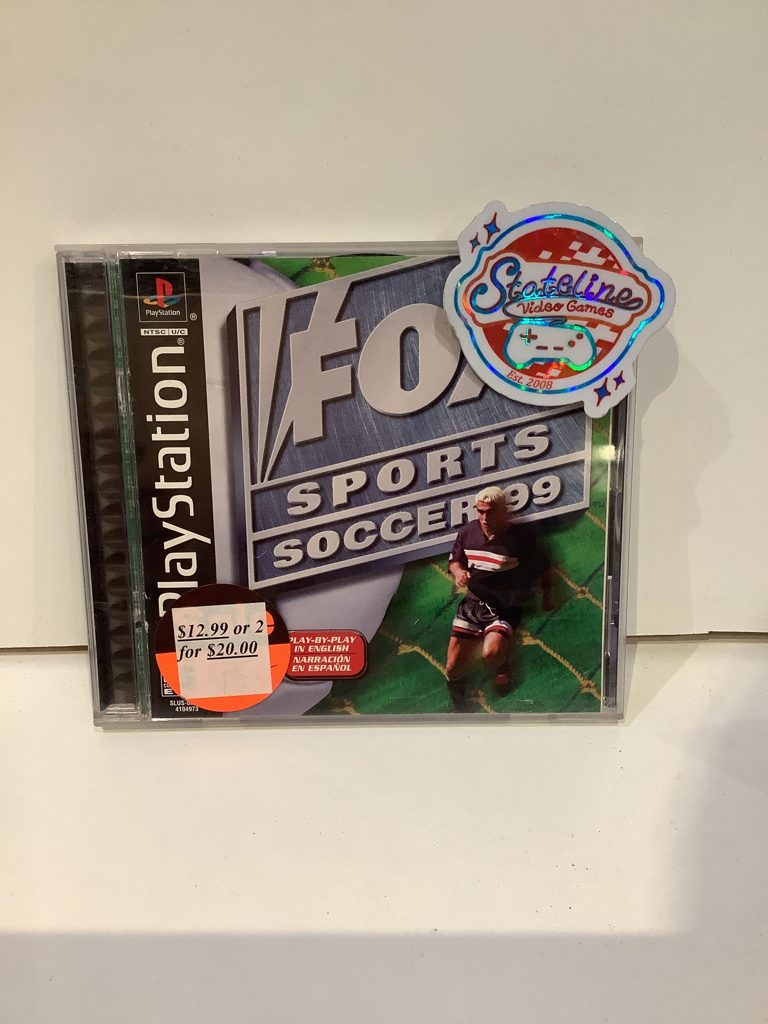 Fox Sports Soccer 99 - Playstation