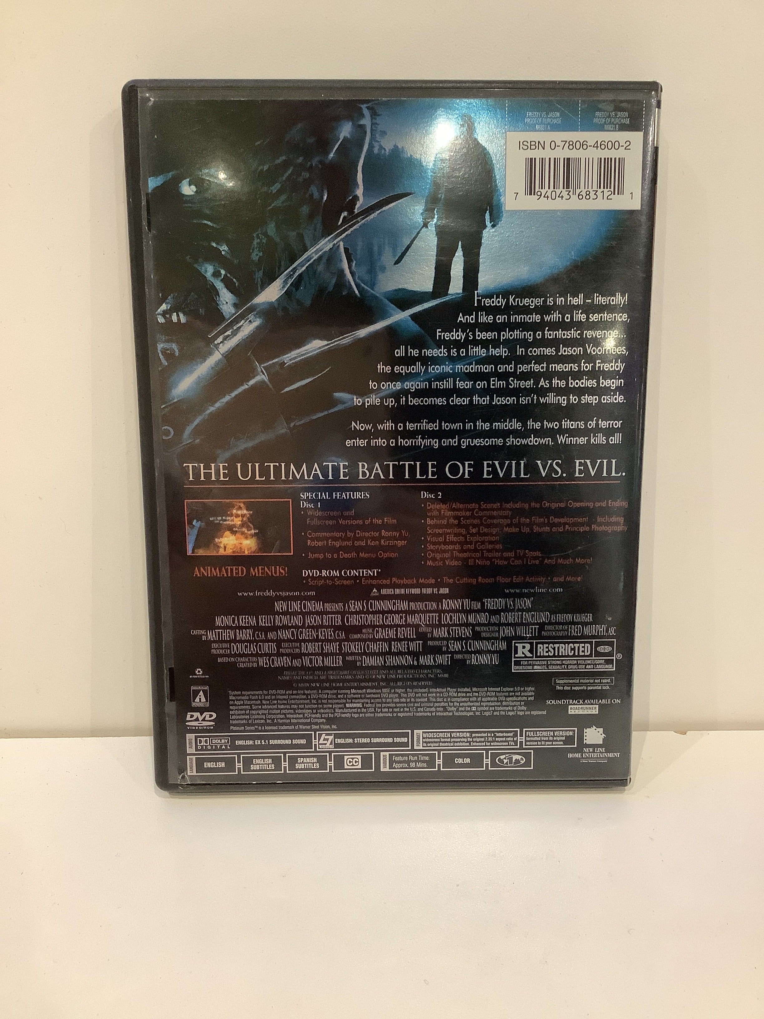 Freddy vs. Jason - DVD - Image 2
