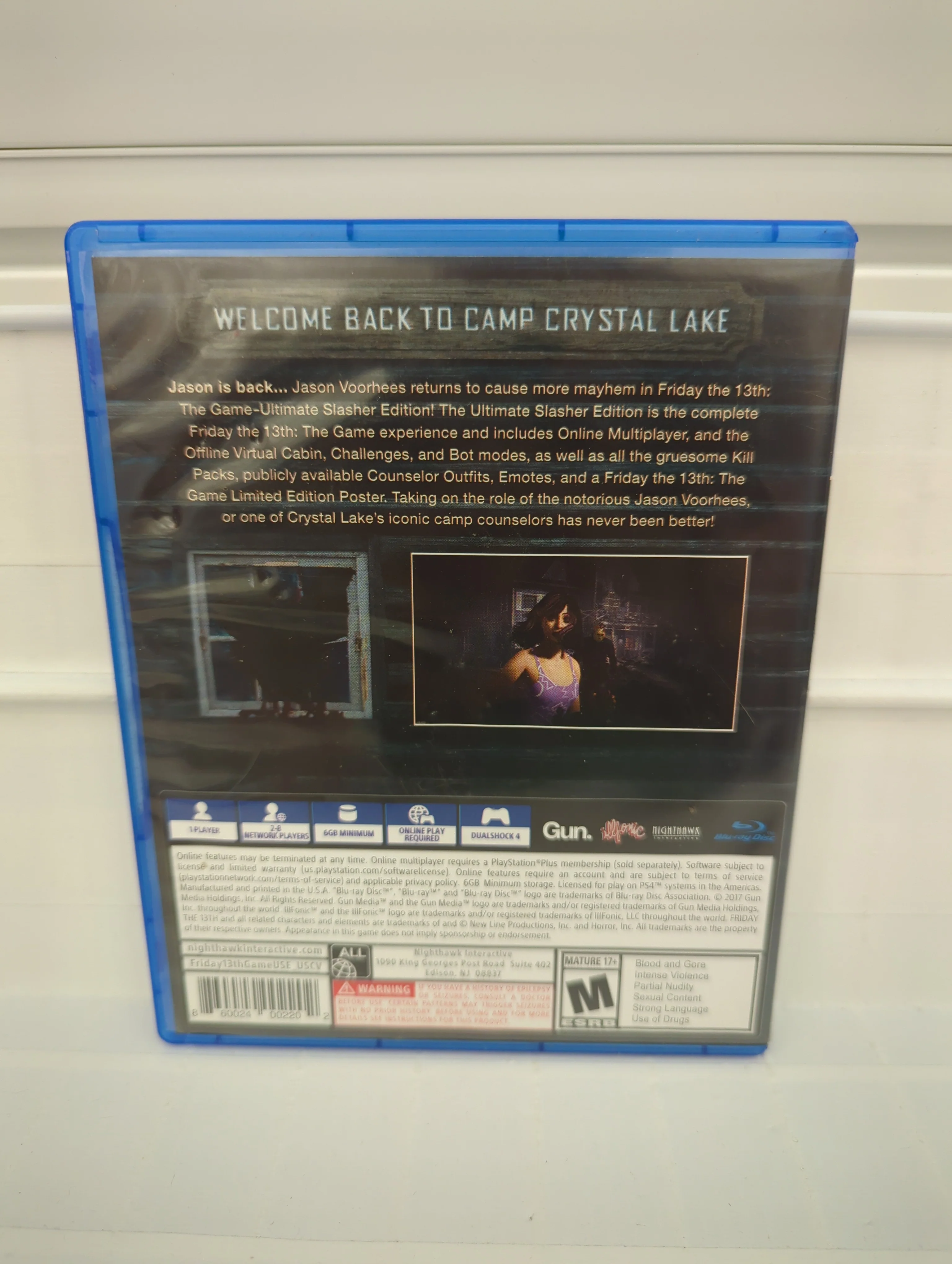 Friday the 13th [Ultimate Slasher Edition] - Playstation 4 - Image 2