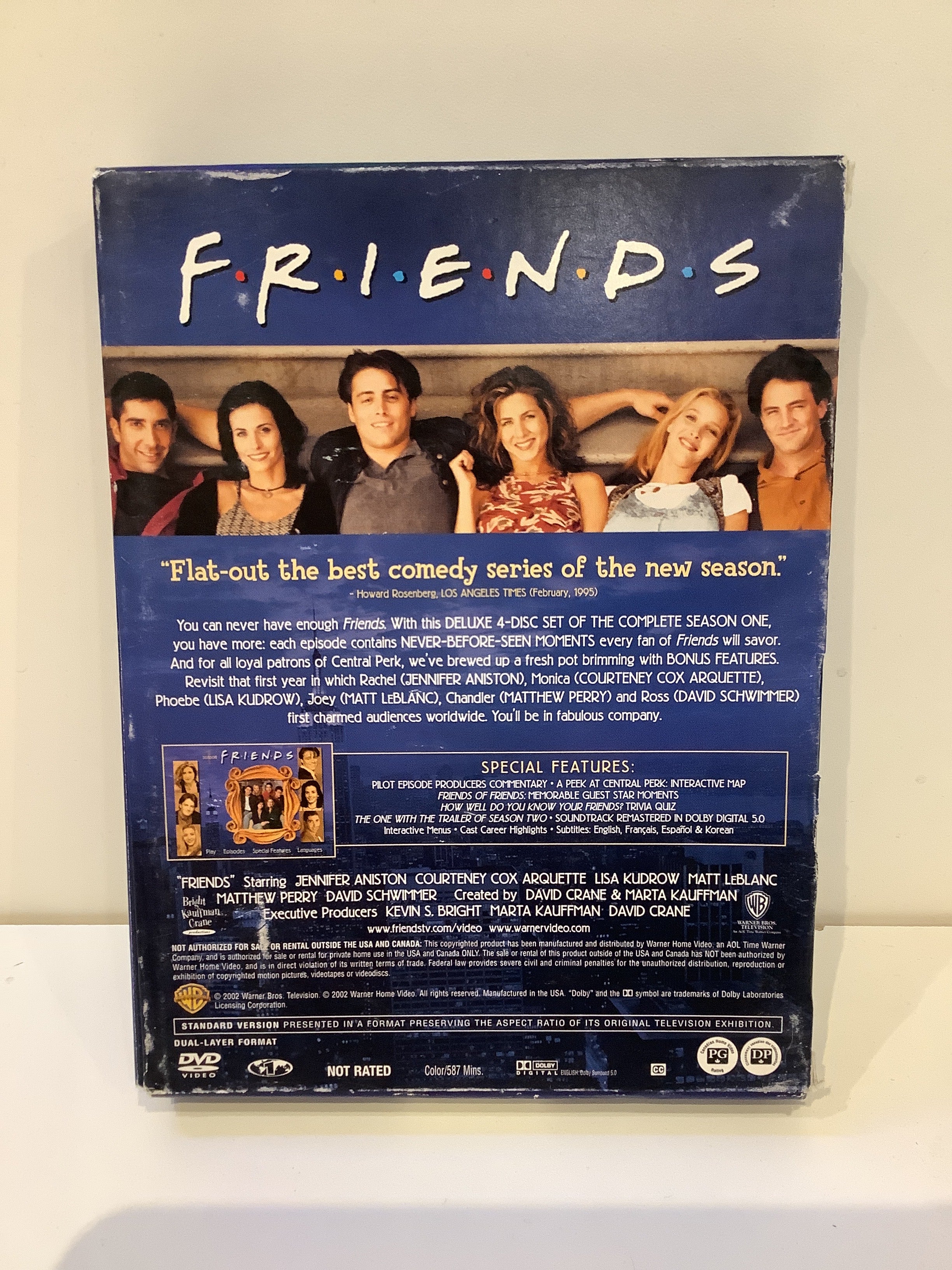 Friends: The Complete First Season - DVD - Image 2