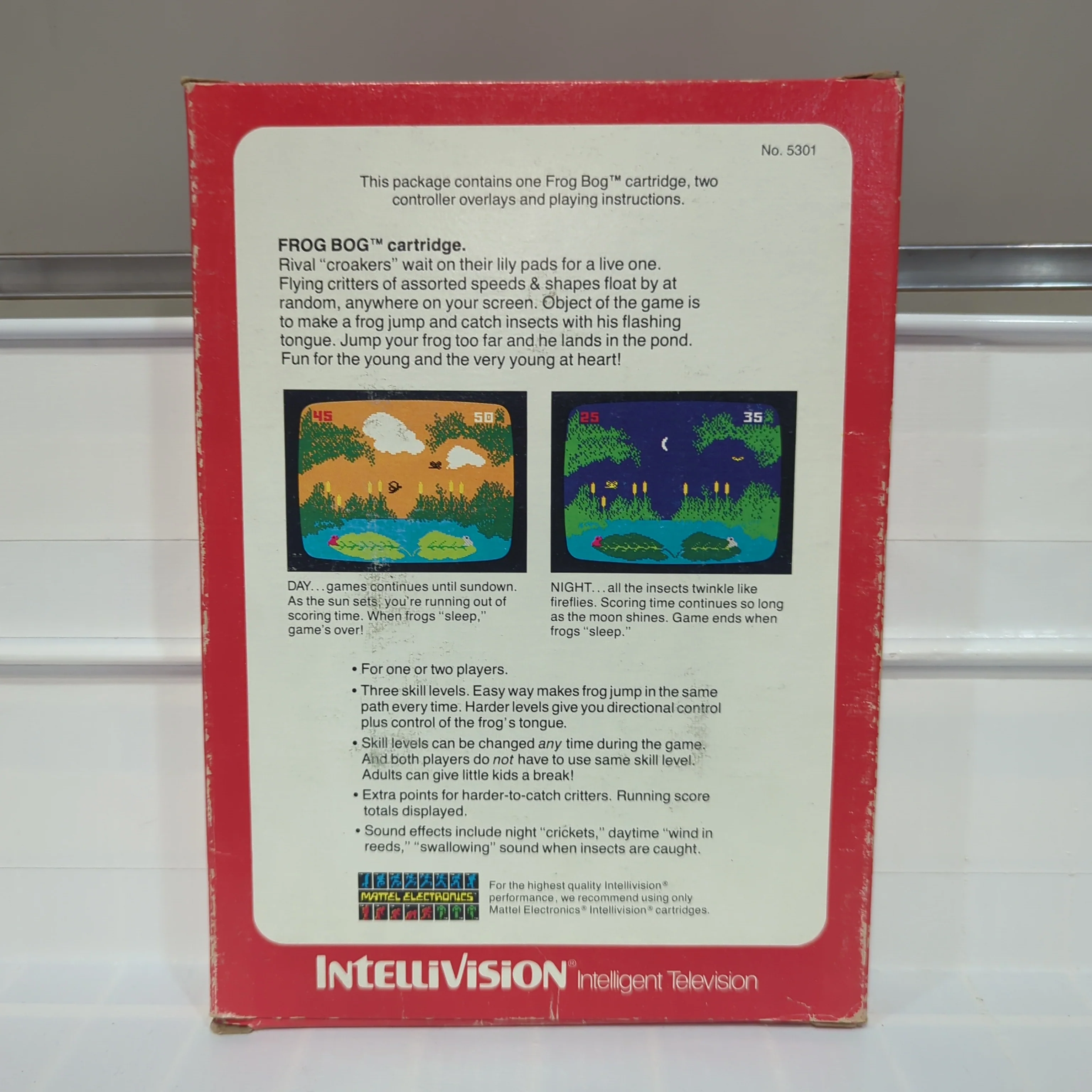 Frog Bog - Intellivision - Image 2