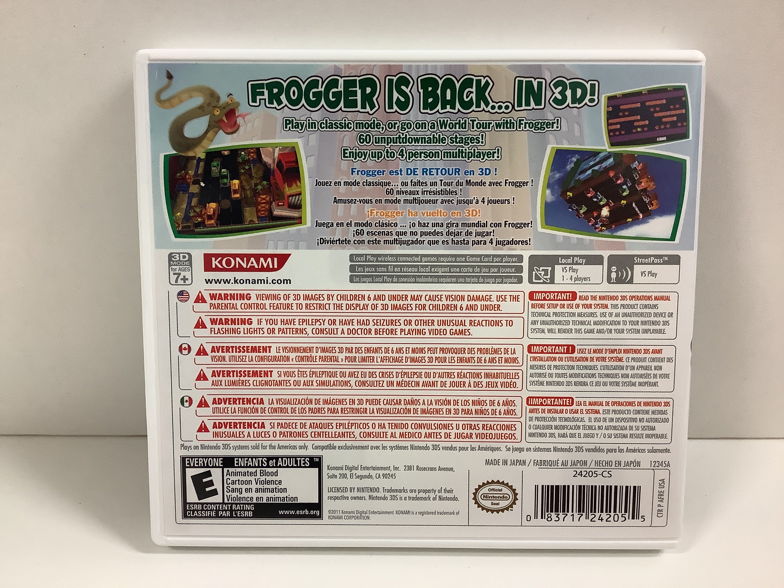 Frogger 3D - Nintendo 3DS - Image 2