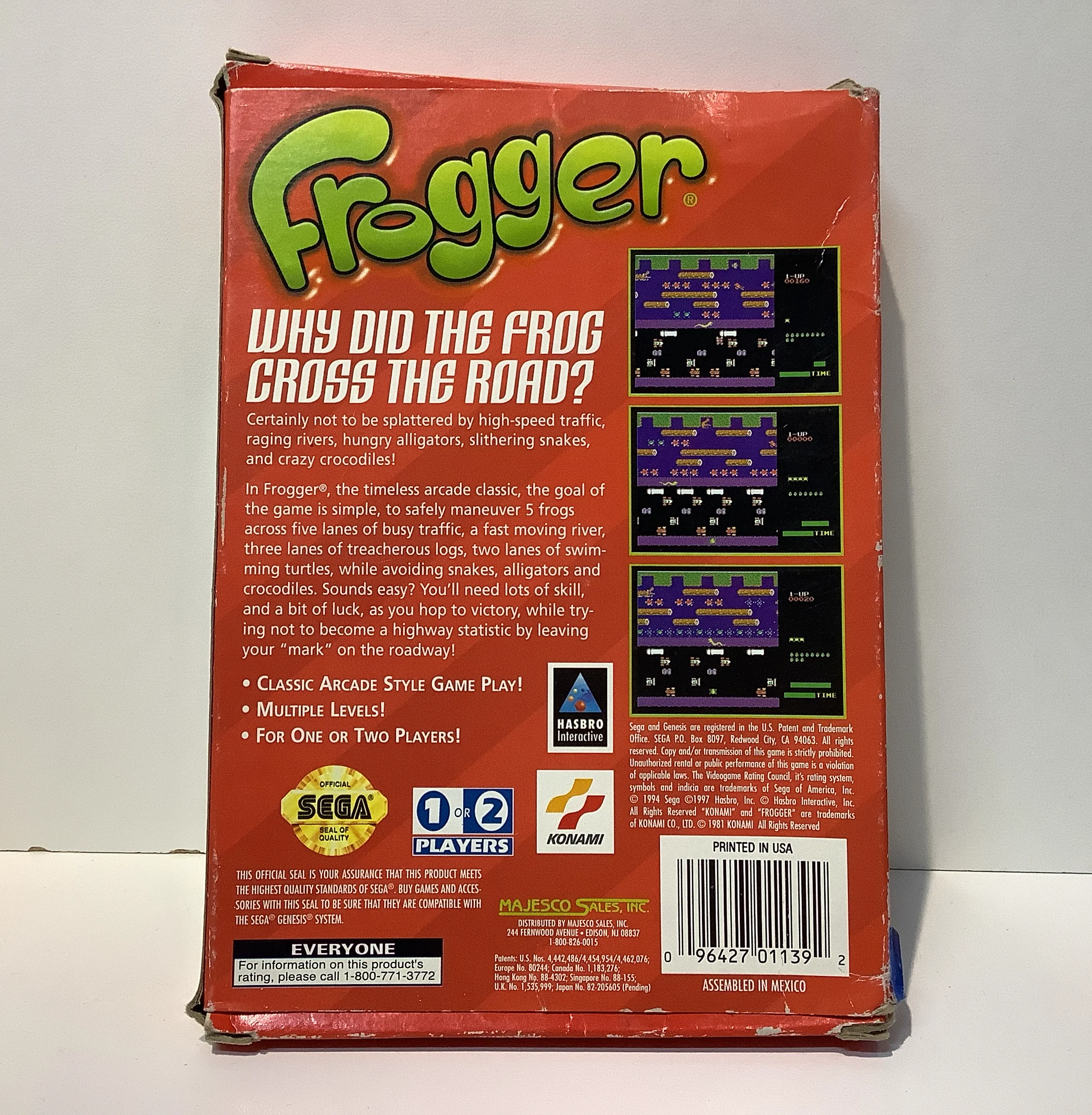 Frogger - Sega Genesis - Image 3
