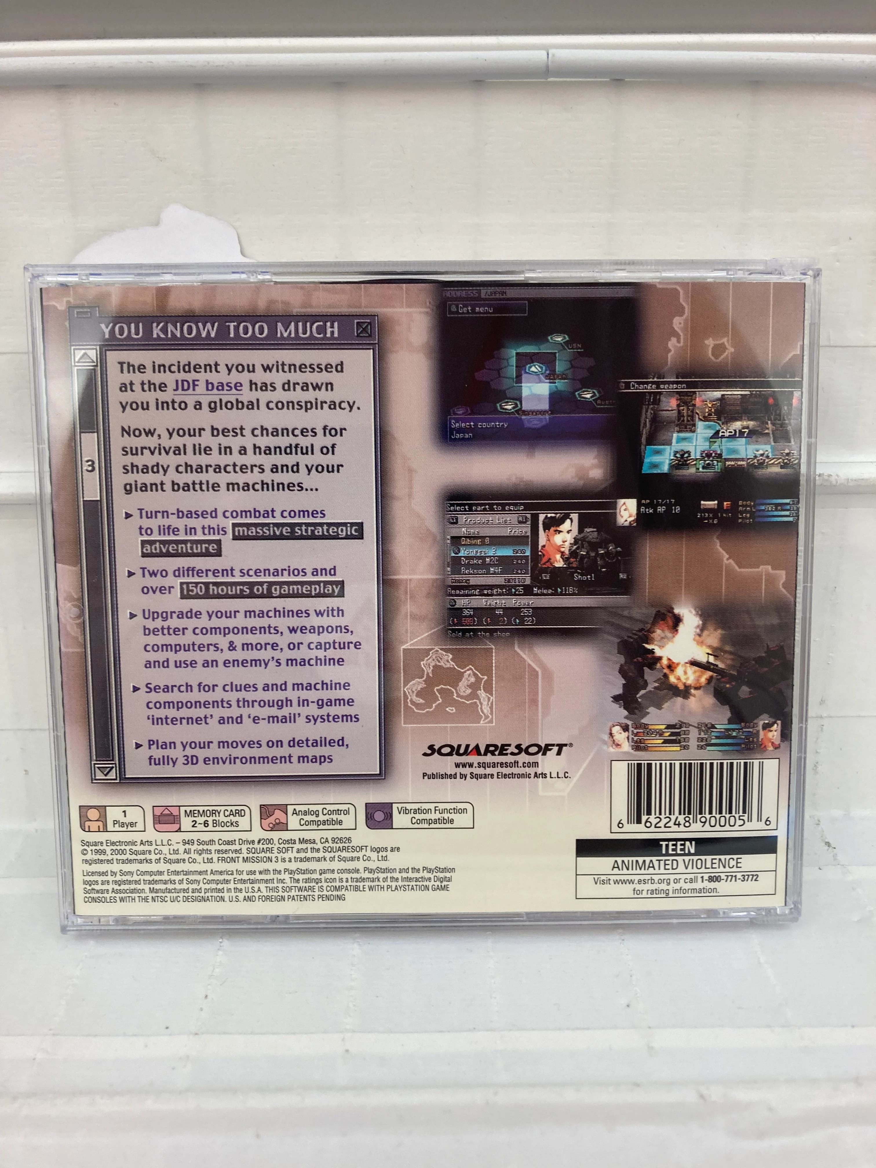 Front Mission 3 - Playstation - Image 2