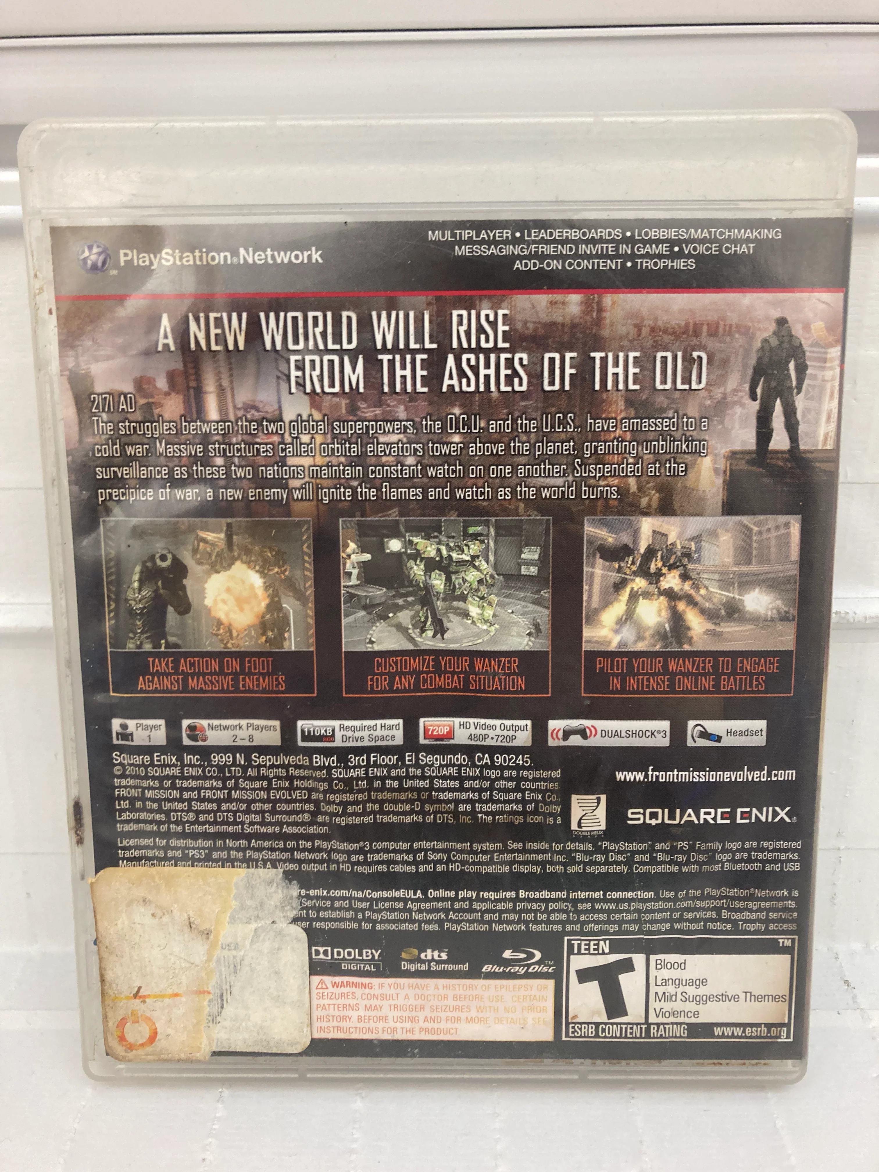 Front Mission Evolved - Playstation 3 - Image 2