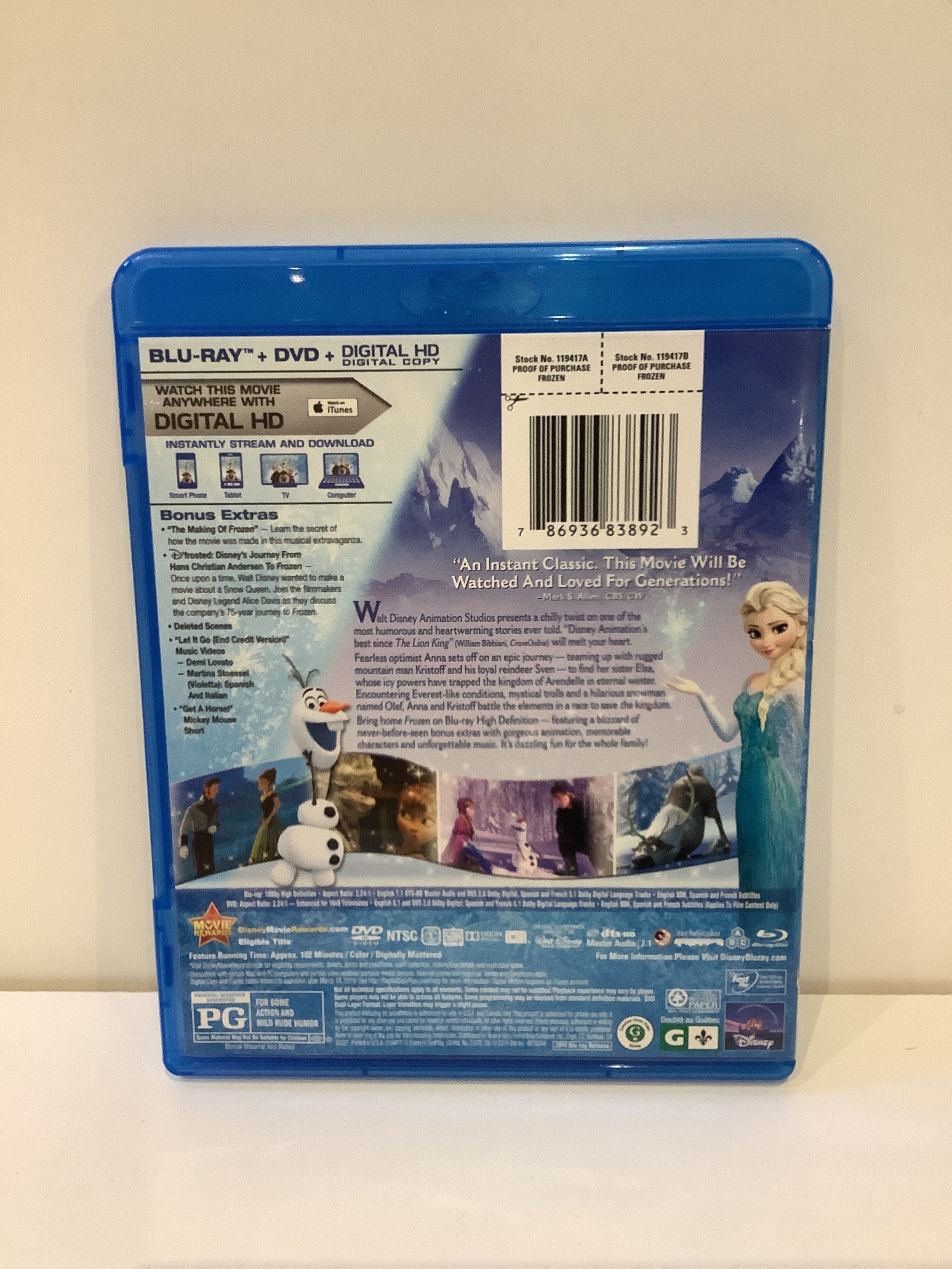 Frozen - Blu-Ray - Image 2