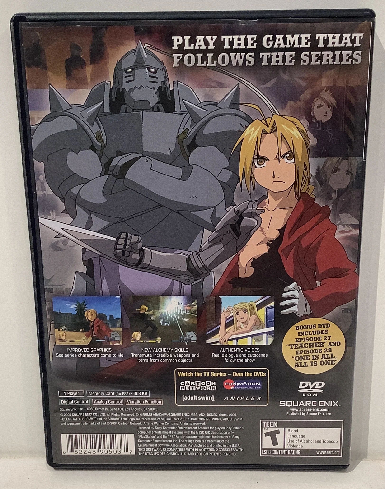 Fullmetal Alchemist 2 Curse of the Crimson Elixir - Playstation 2 - Image 2