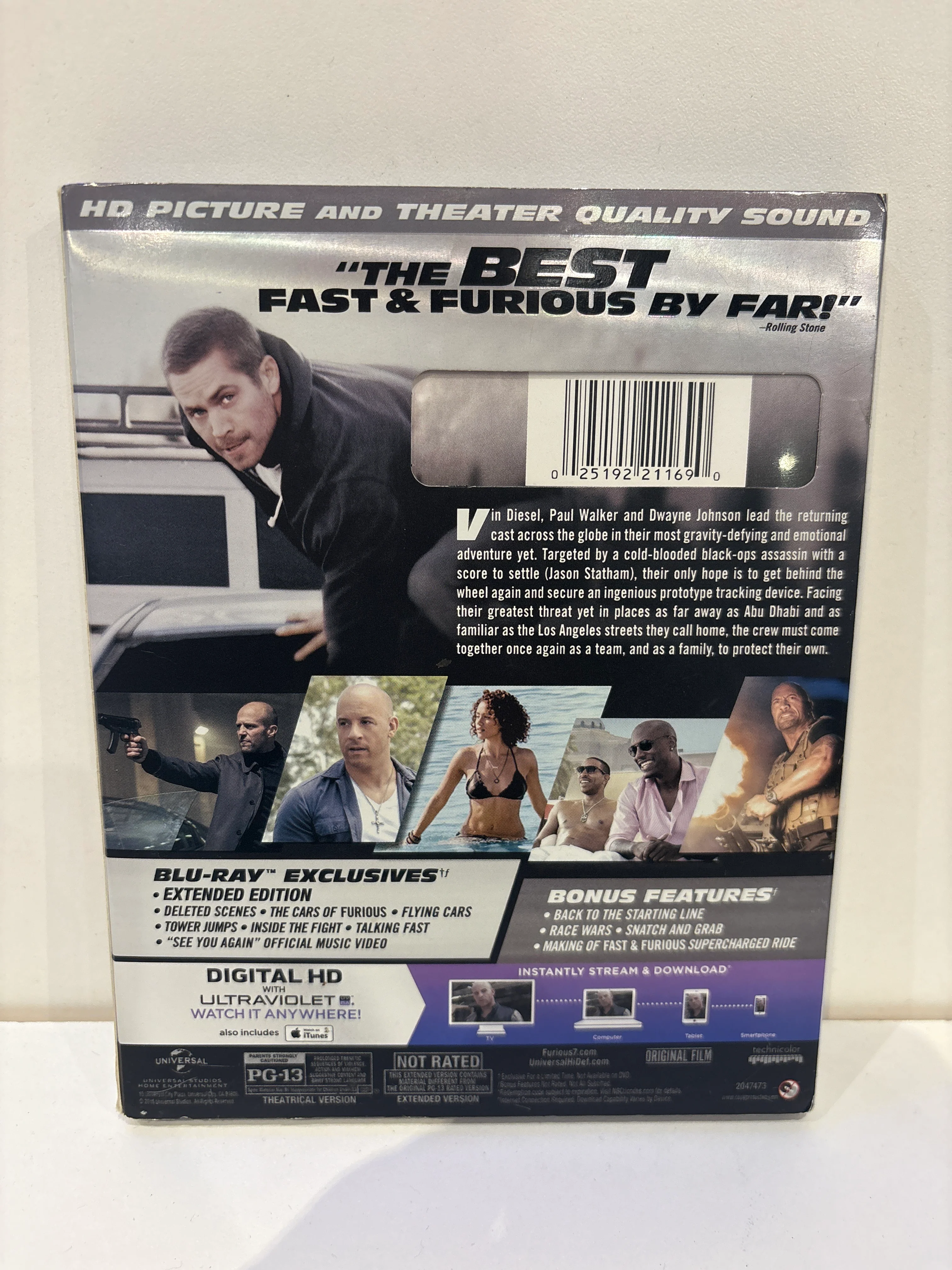 Furious 7 - Blu-Ray - Image 2