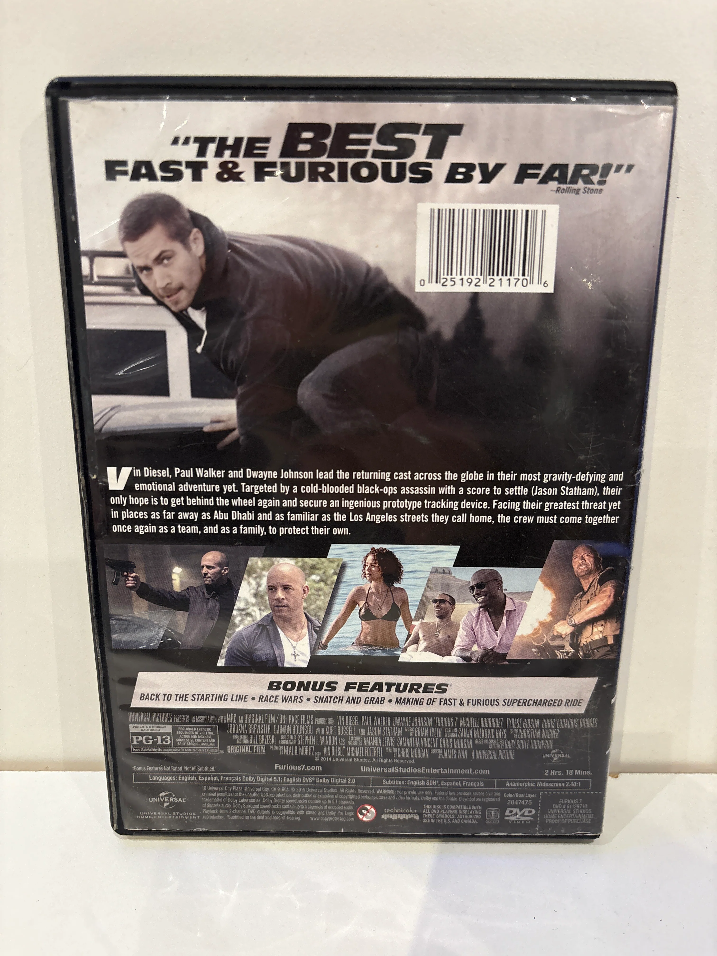 Furious 7 - DVD - Image 2