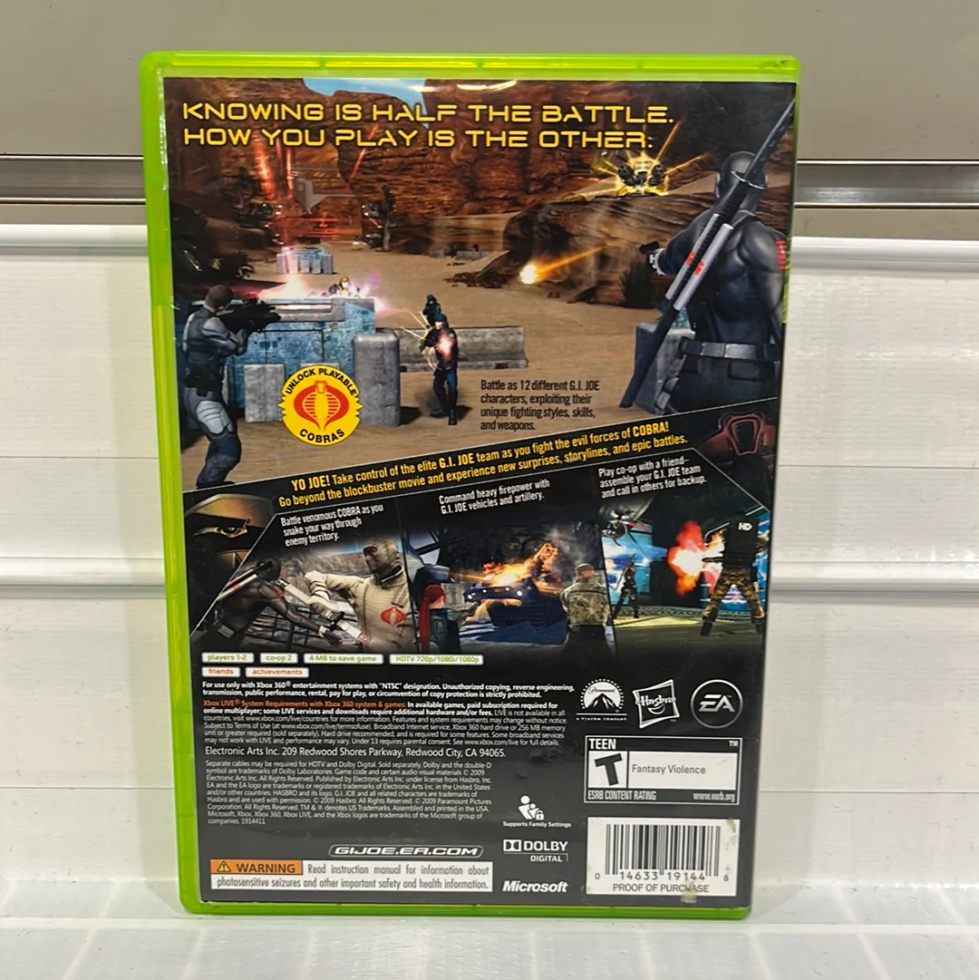 G.I. Joe: The Rise of Cobra - Xbox 360 - Image 2