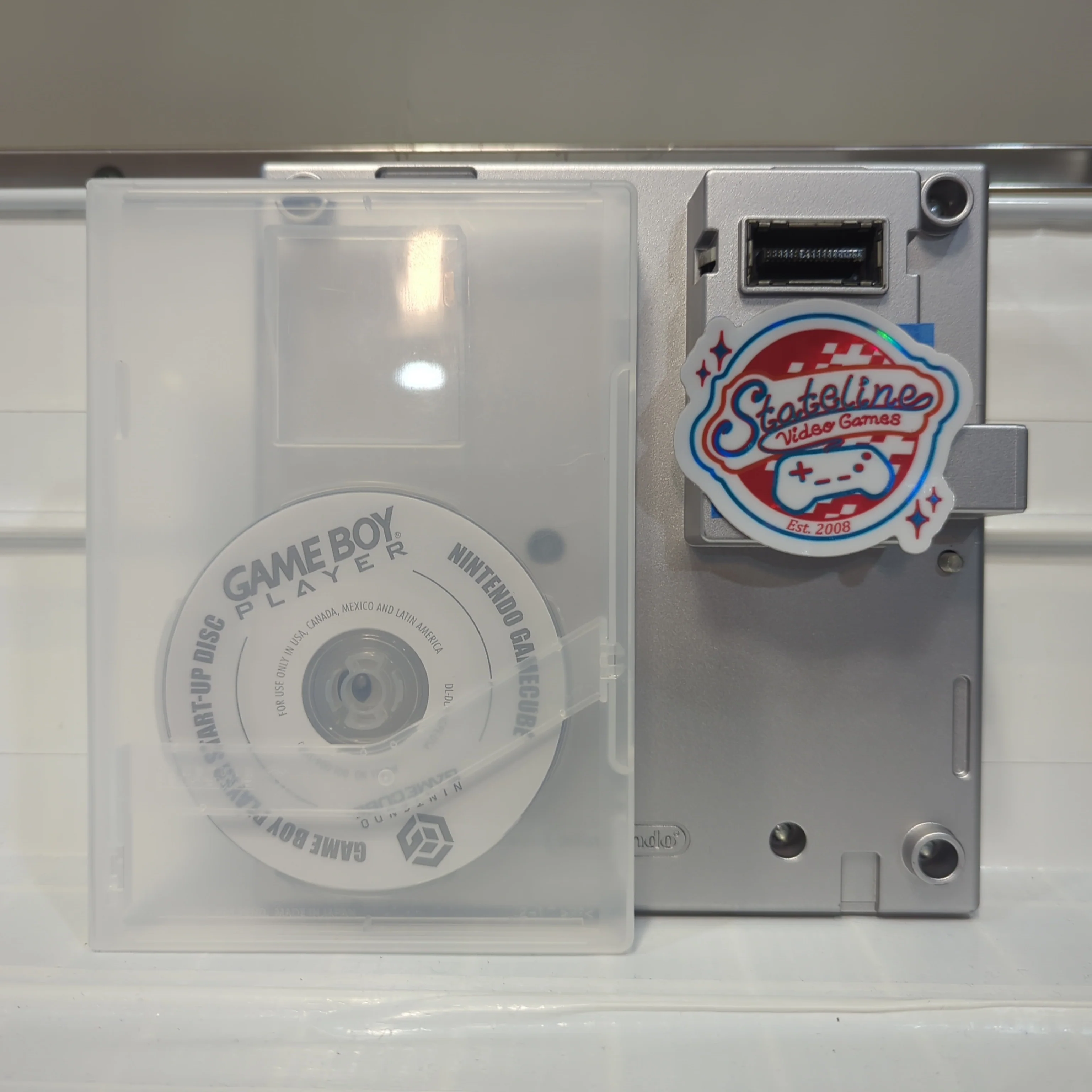 Gameboy Player with Startup Disc - Gamecube