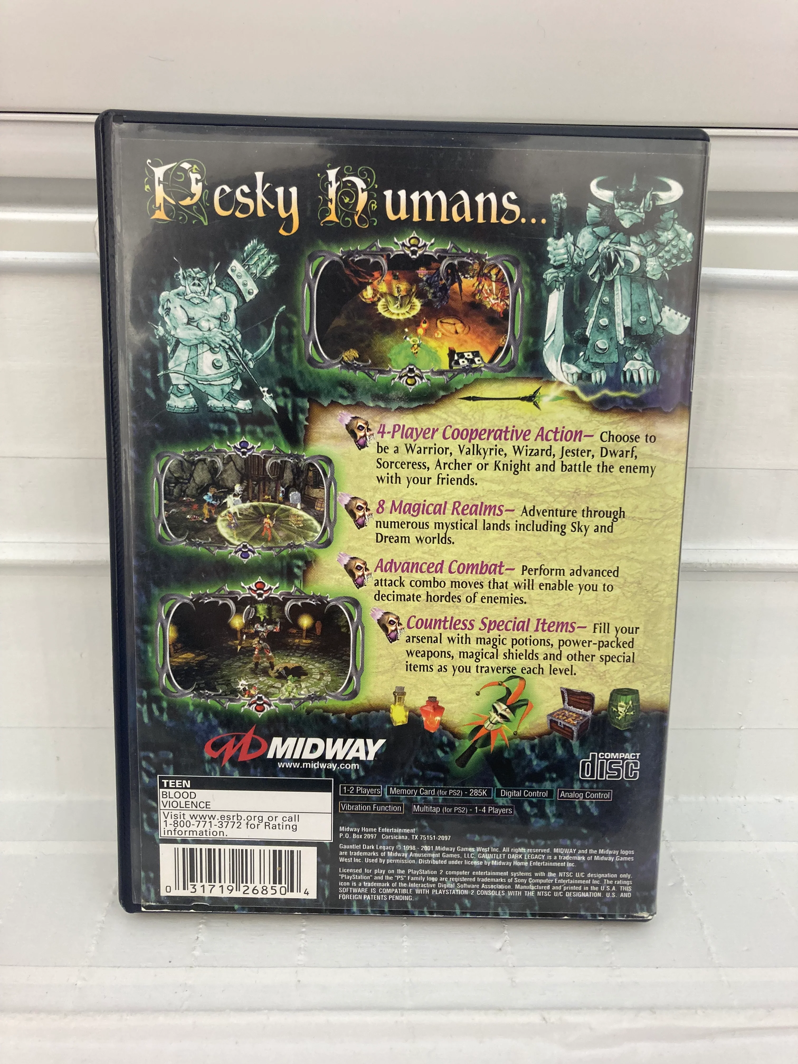 Gauntlet Dark Legacy - Playstation 2 - Image 2