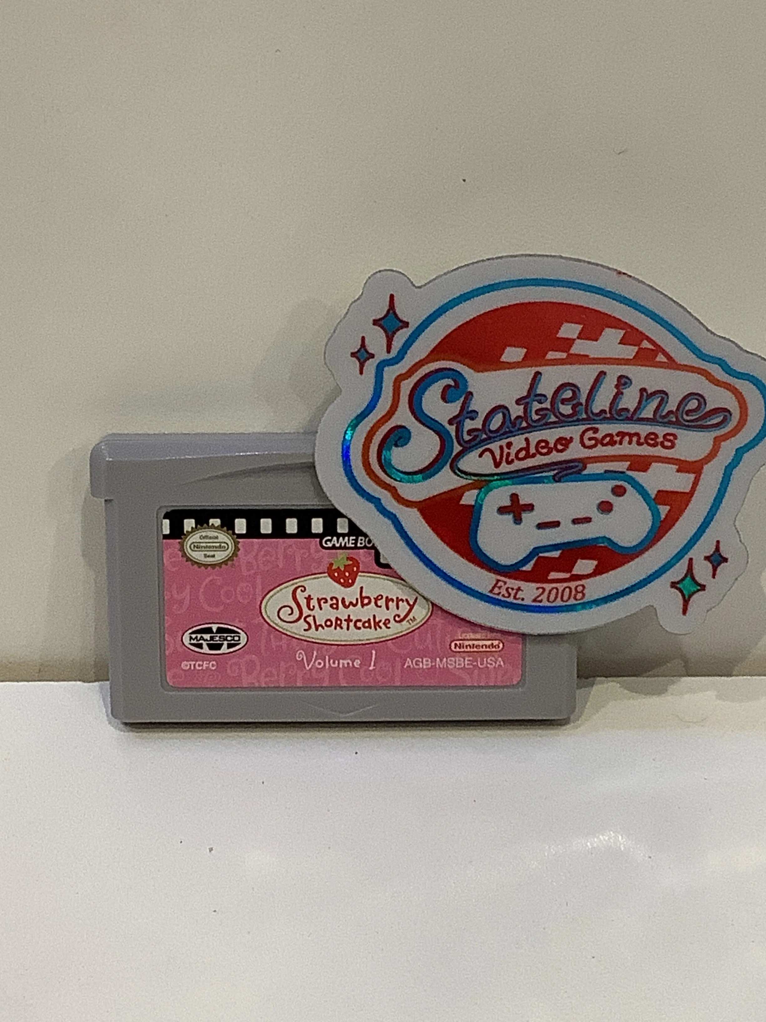 GBA Video Strawberry Shortcake Volume 1 - GameBoy Advance