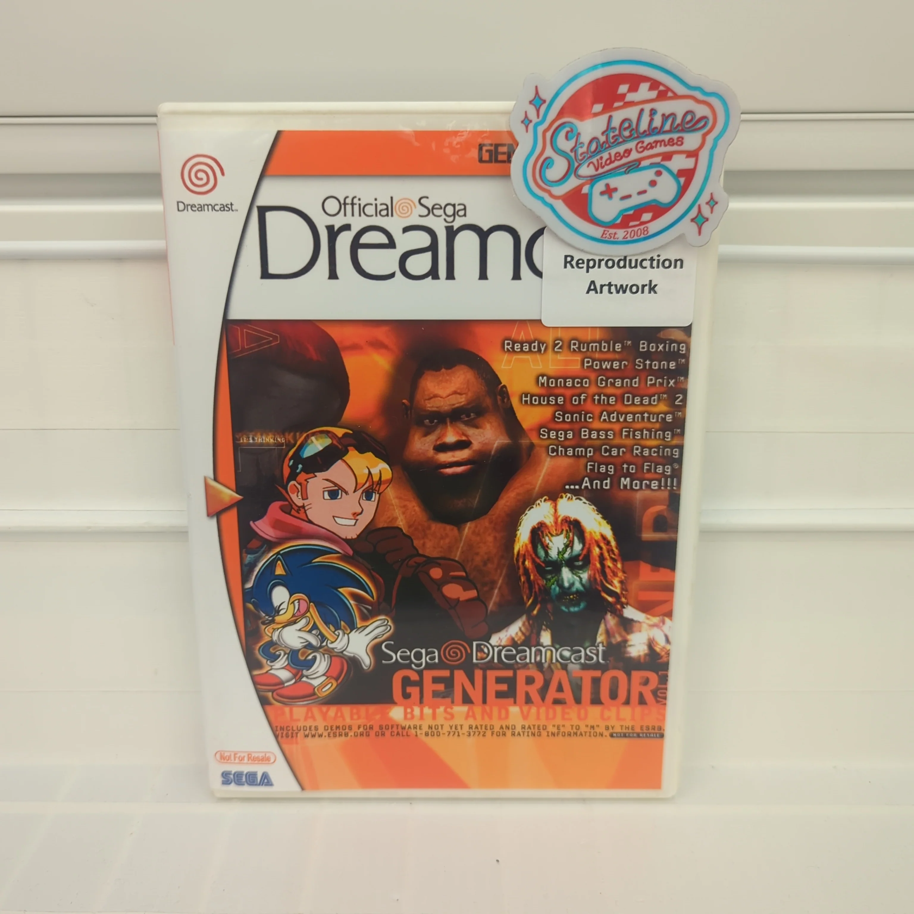 Generator Volume 1 - Sega Dreamcast - Image 2