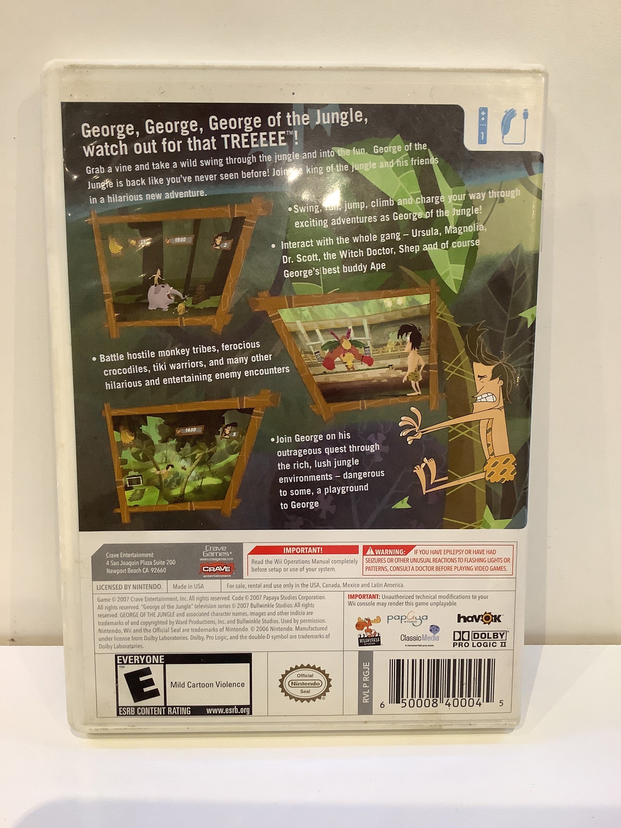 George of the Jungle and the Search for the Secret - Wii - Image 2