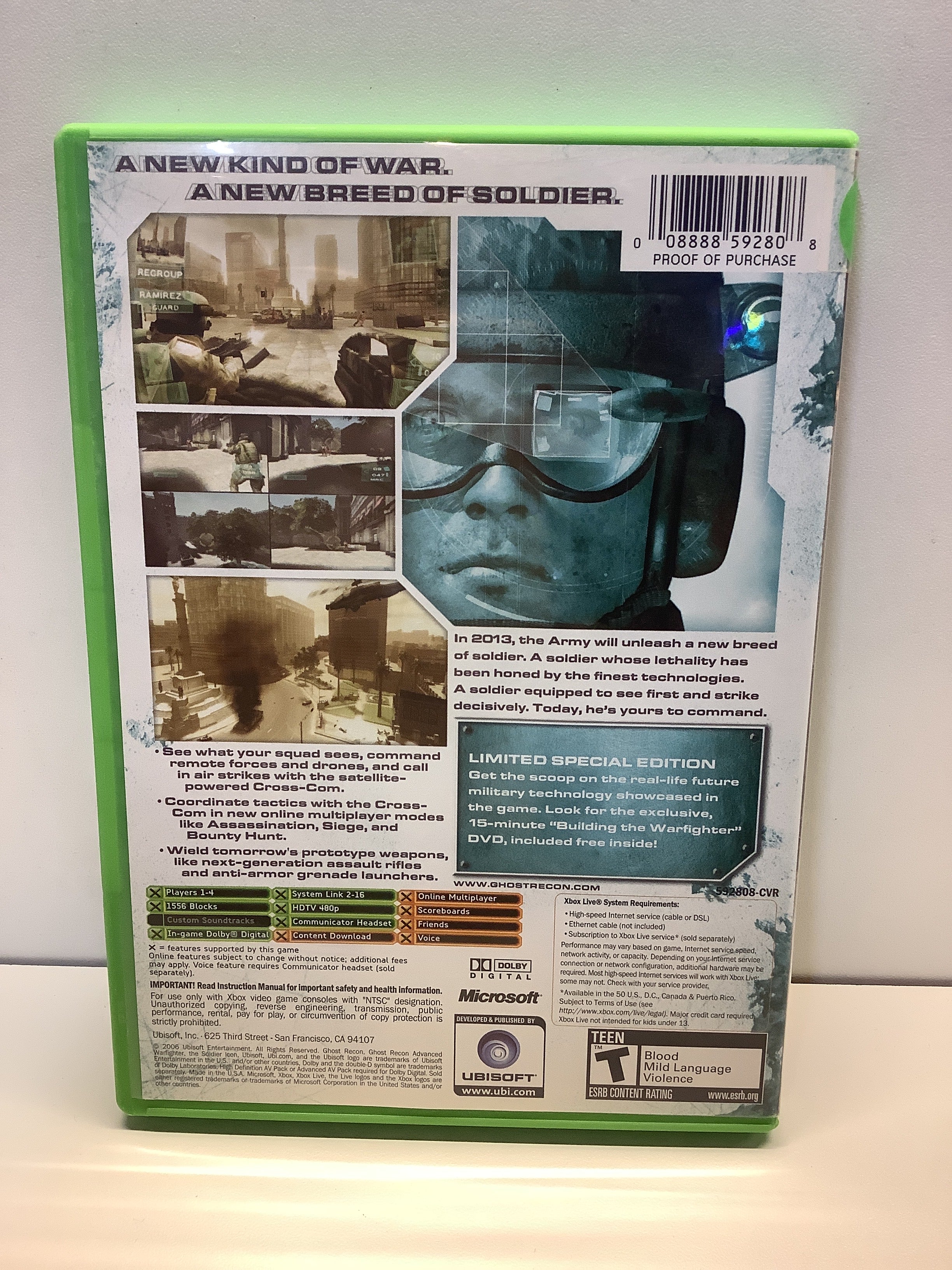 Ghost Recon Advanced Warfighter [Limited Edition] - Xbox - Image 2