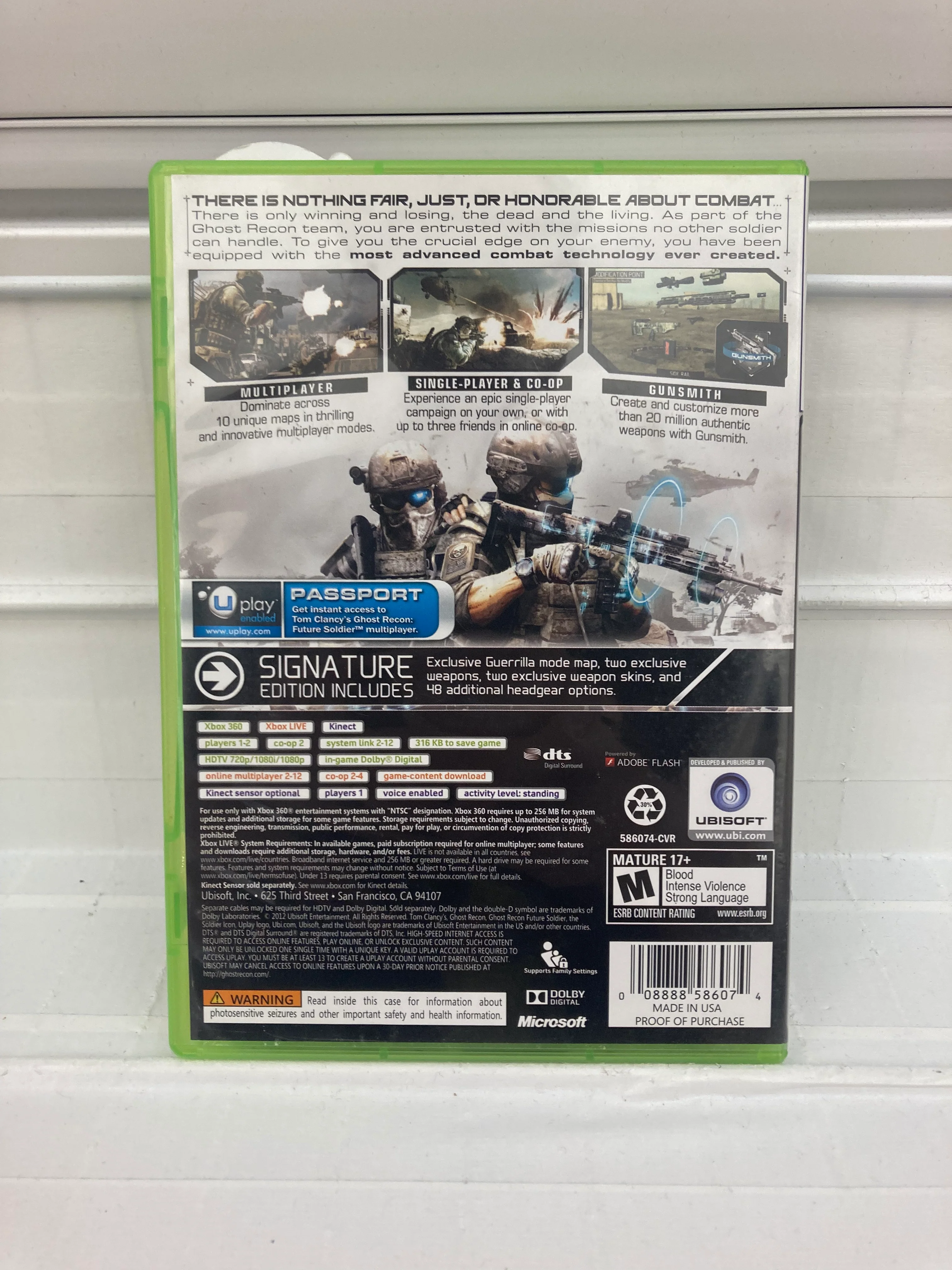 Ghost Recon: Future Soldier [Signature Edition] - Xbox 360 - Image 2