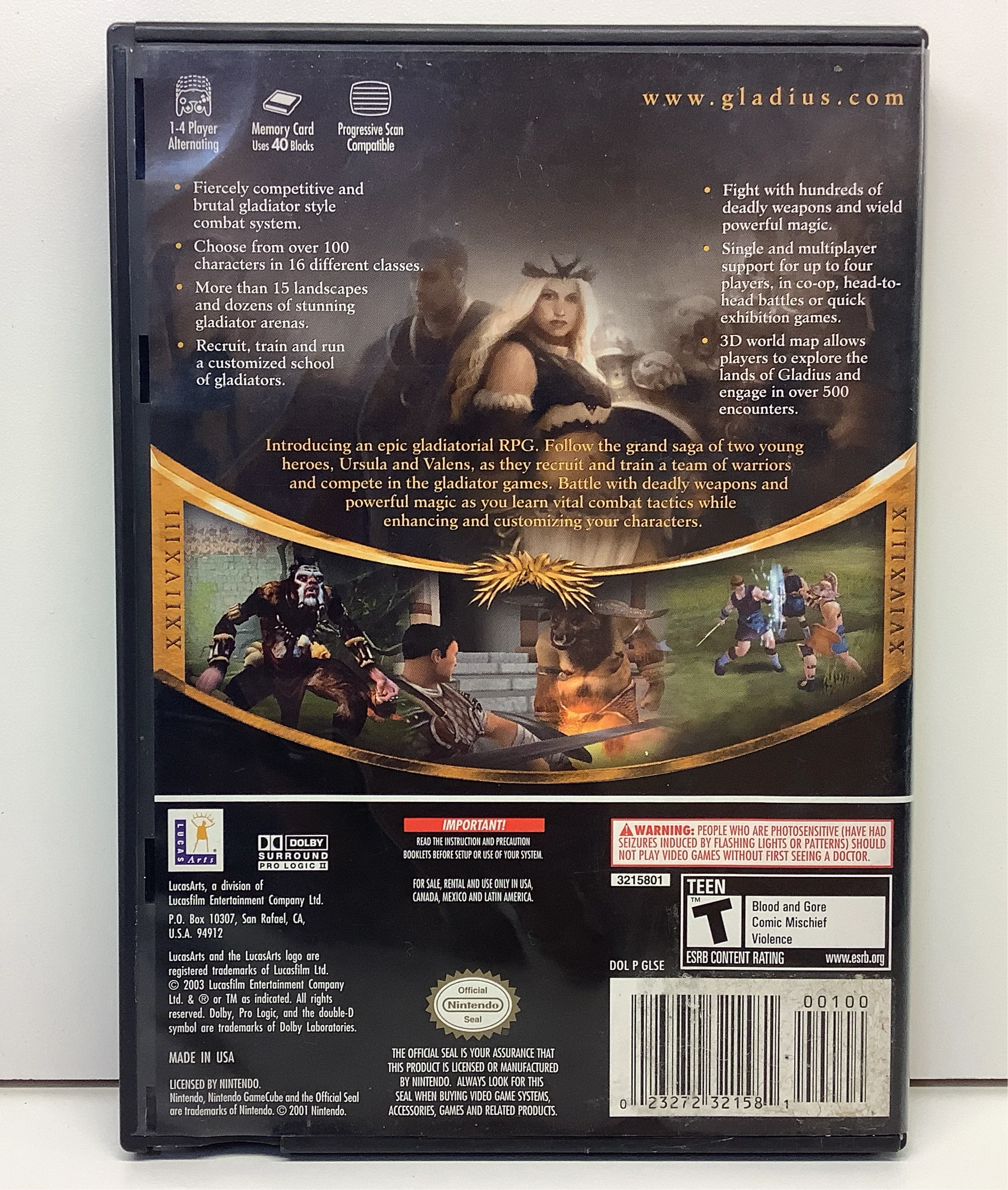 Gladius - Gamecube - Image 2