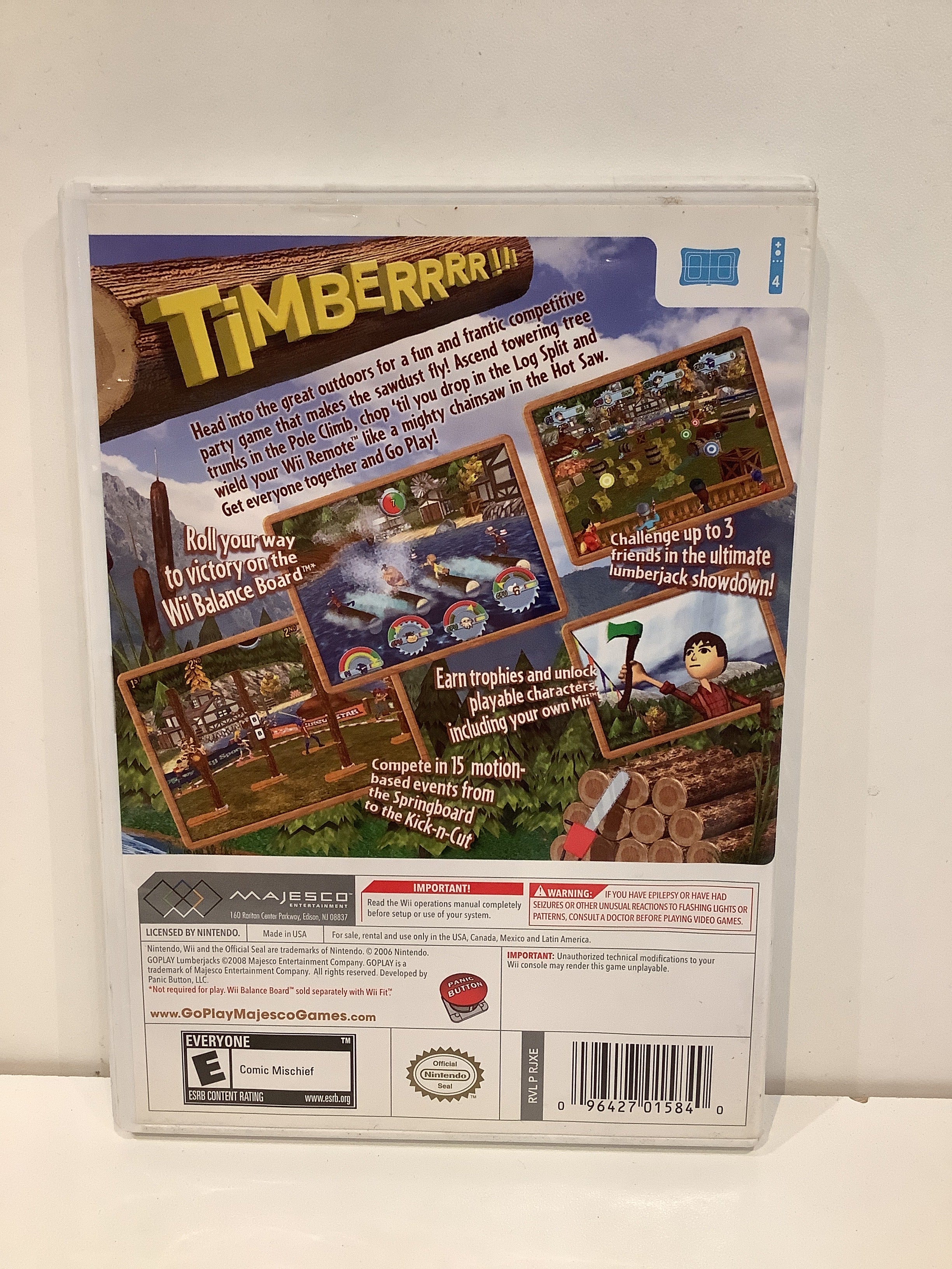 Go Play Lumberjacks - Wii - Image 2