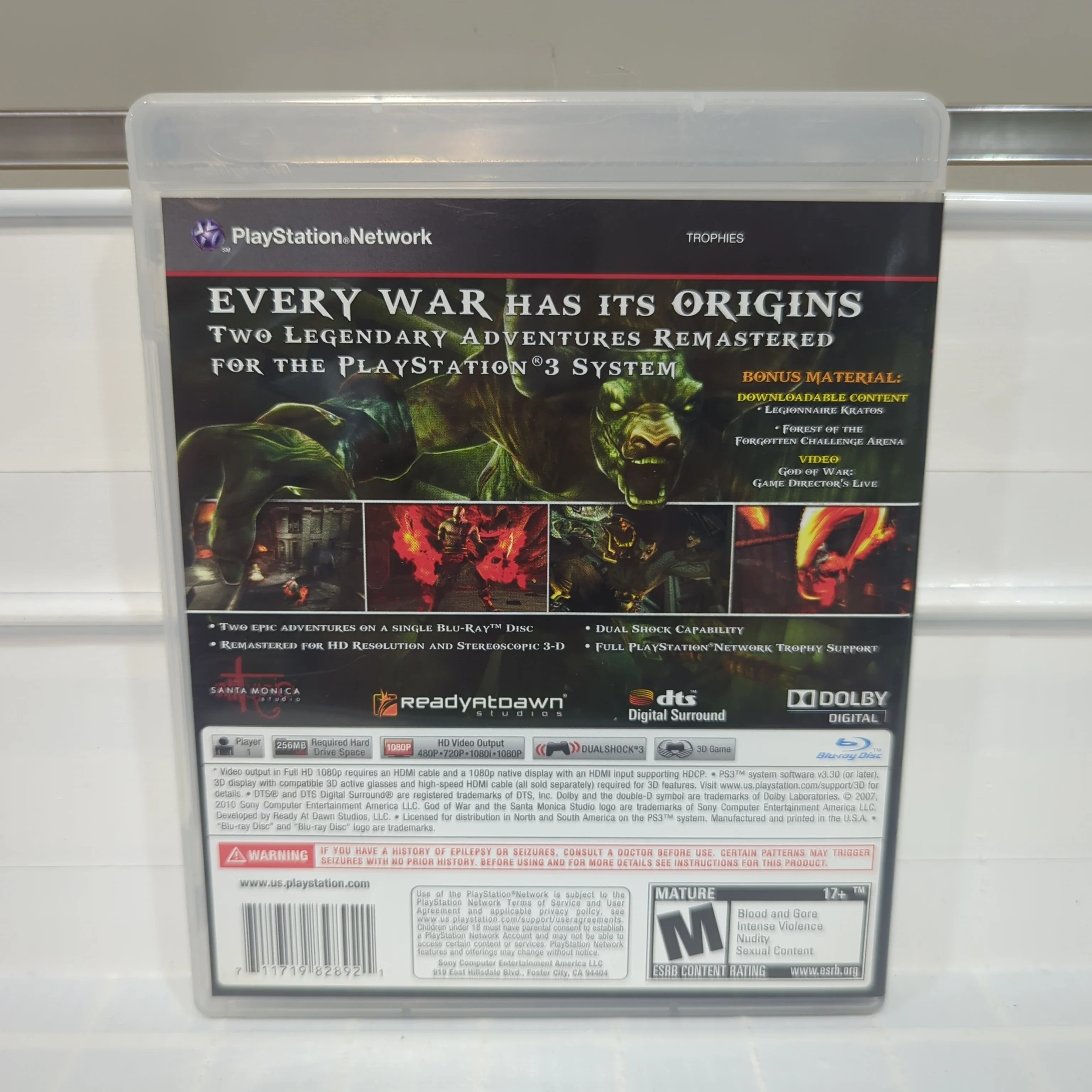 God of War Origins Collection - Playstation 3 - Image 2