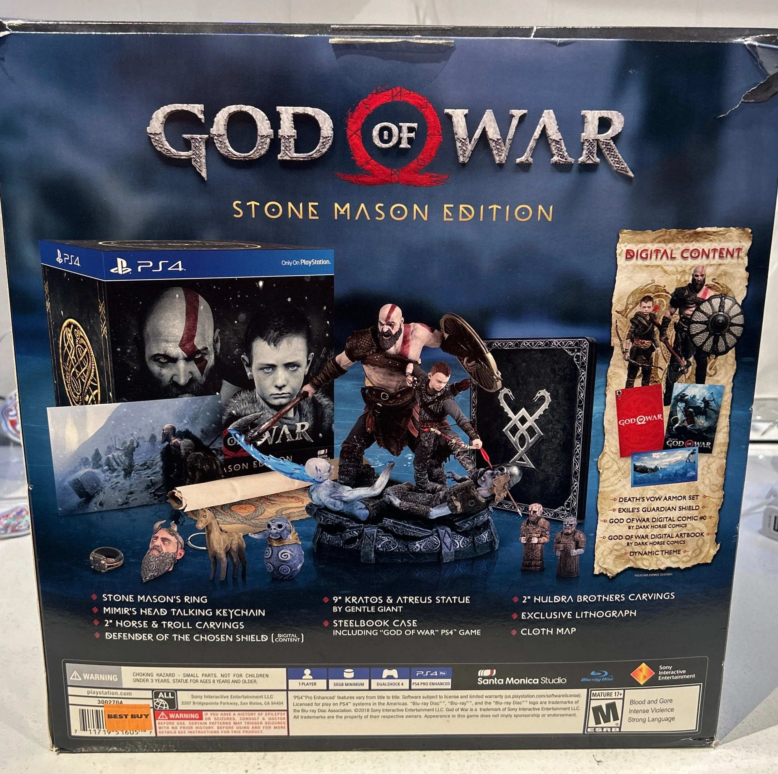 God of War [Stone Mason Edition] - Playstation 4 - Image 2