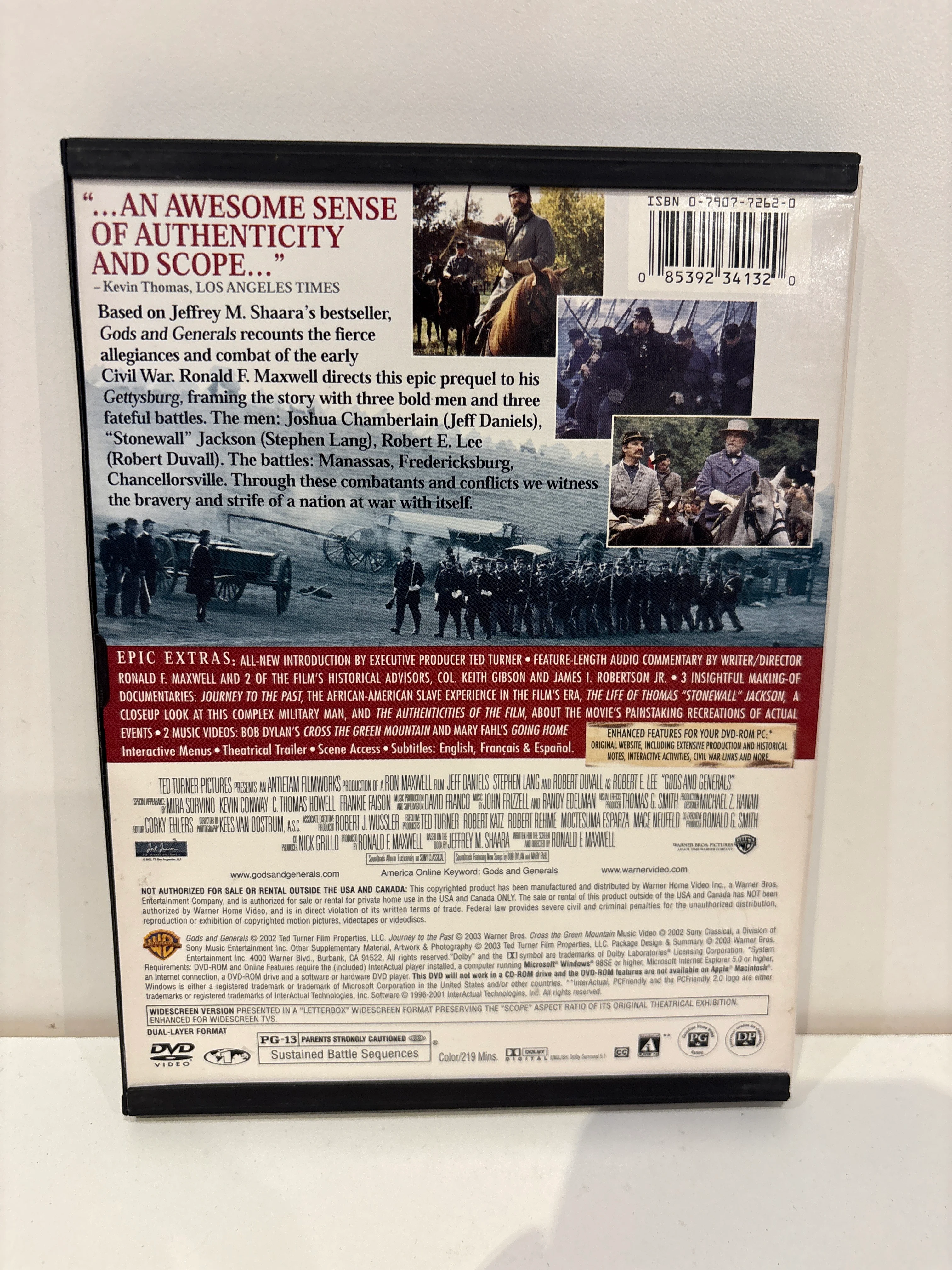 Gods and Generals - DVD - Image 2
