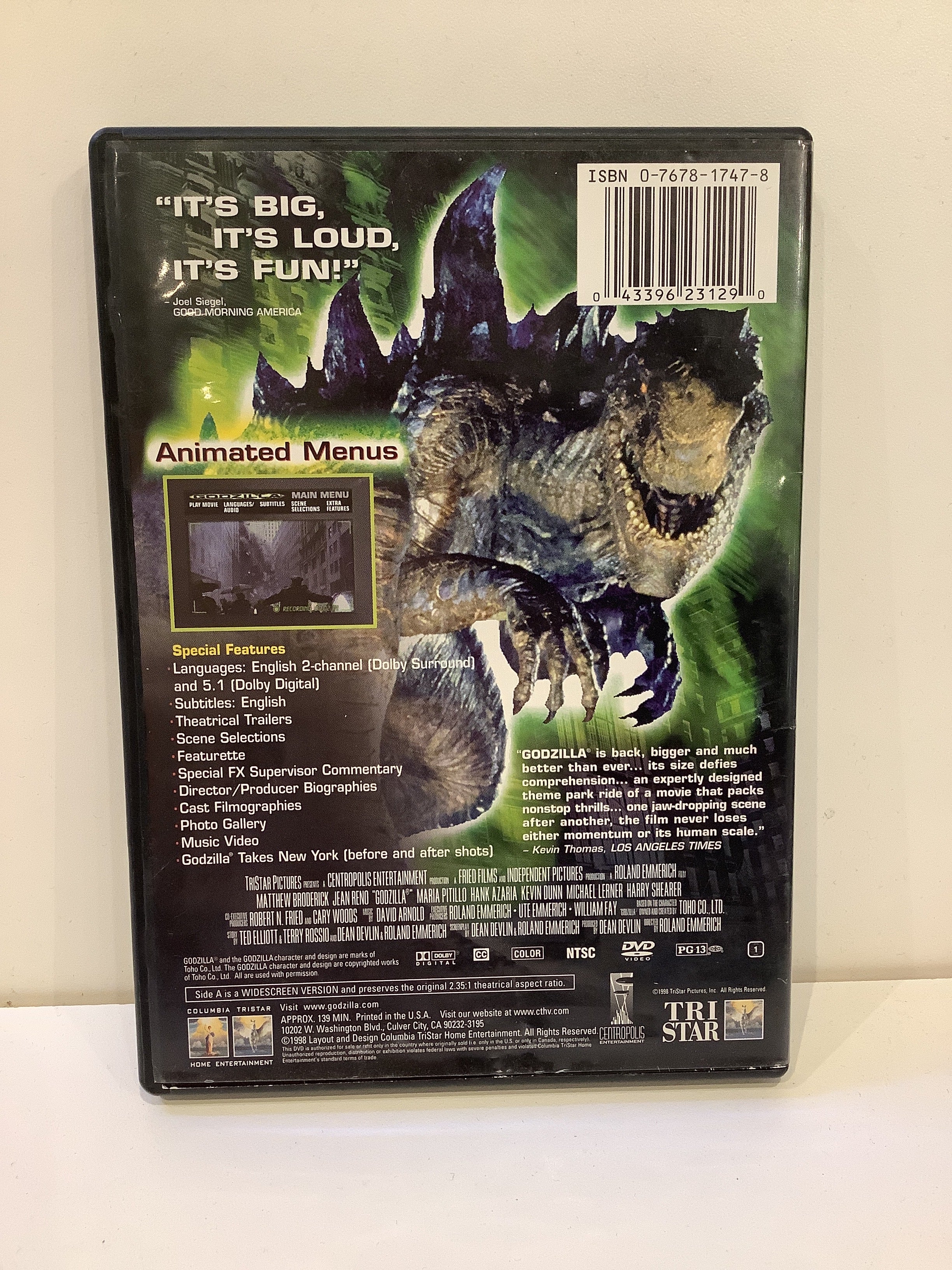 Godzilla - DVD - Image 2