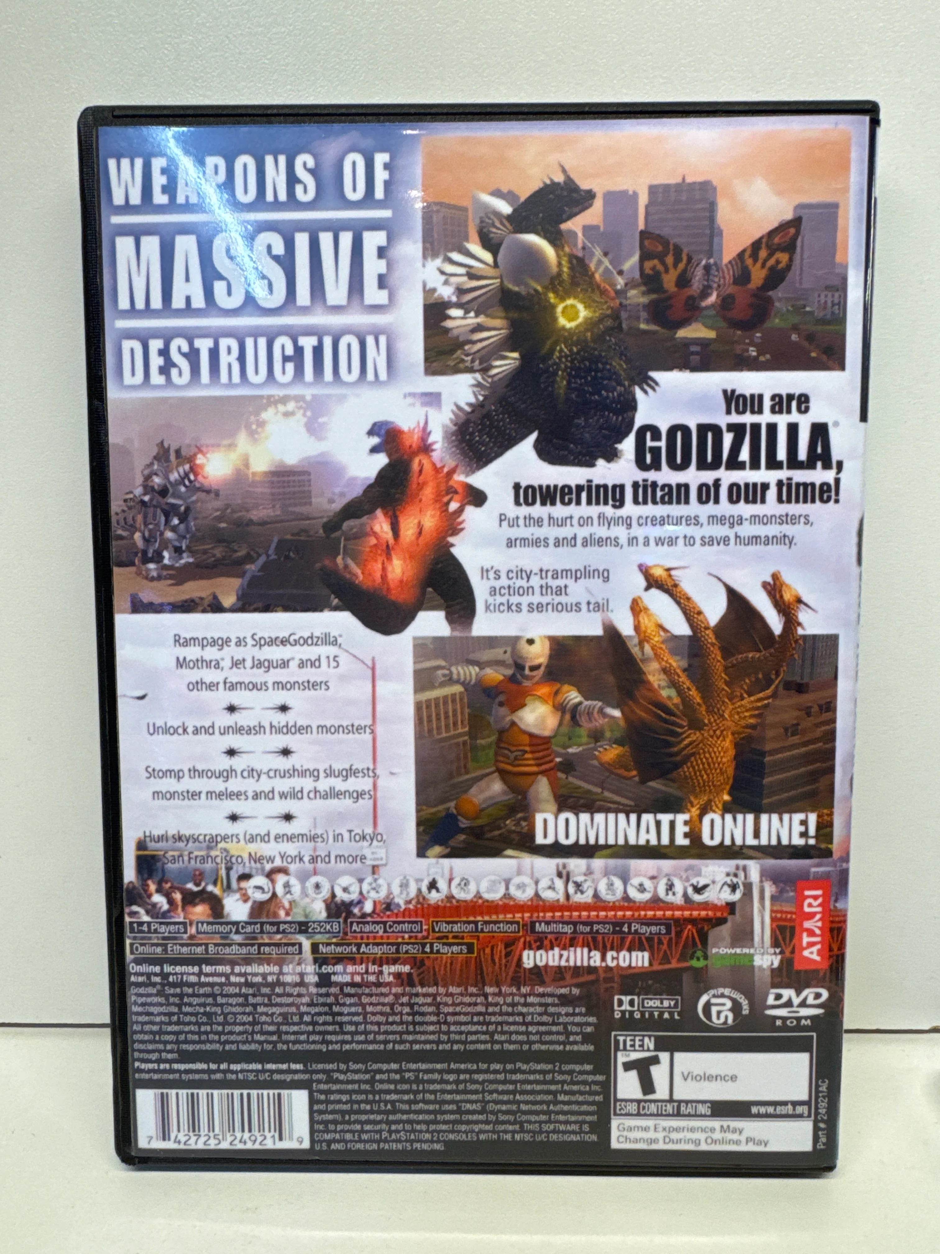 Godzilla Save the Earth - PlayStation 2 - Image 4