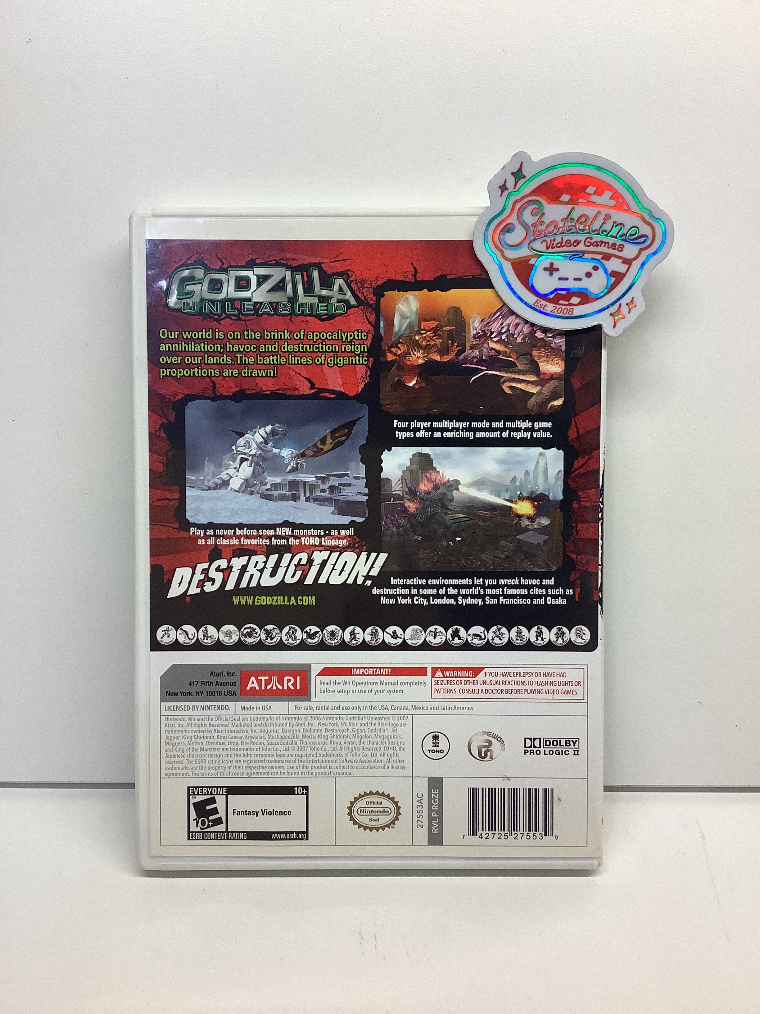 Godzilla Unleashed - Wii - Image 2
