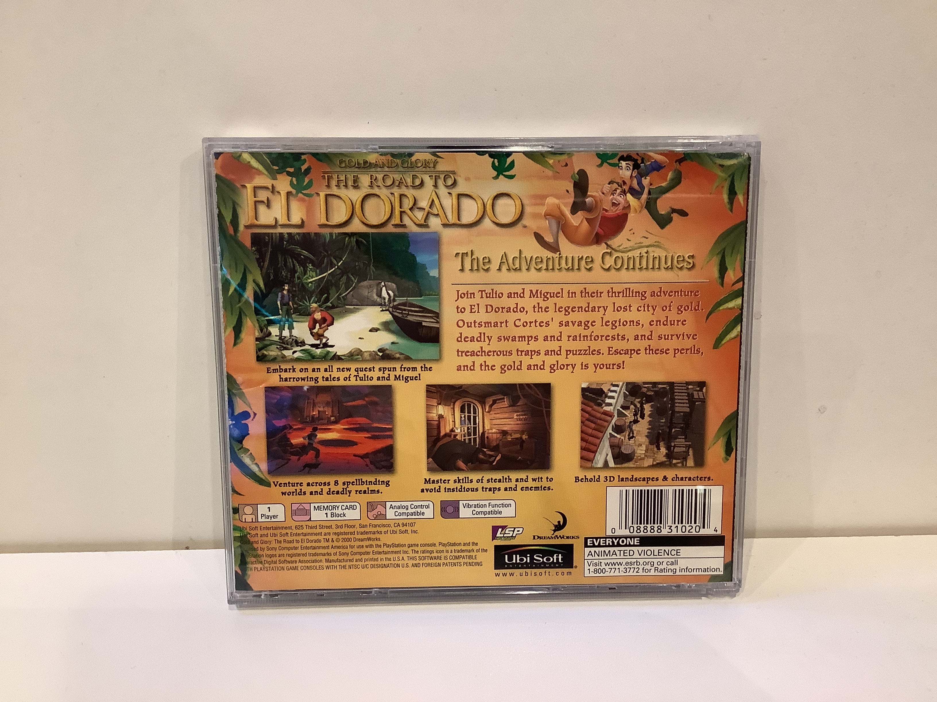Gold and Glory The Road to El Dorado - Playstation - Image 2