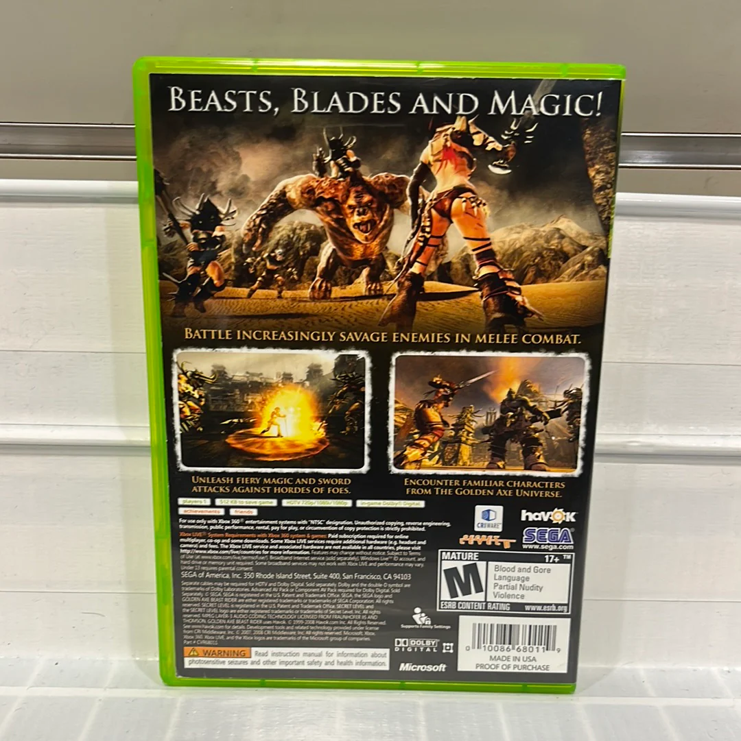 Golden Axe Beast Rider - Xbox 360 - Image 2
