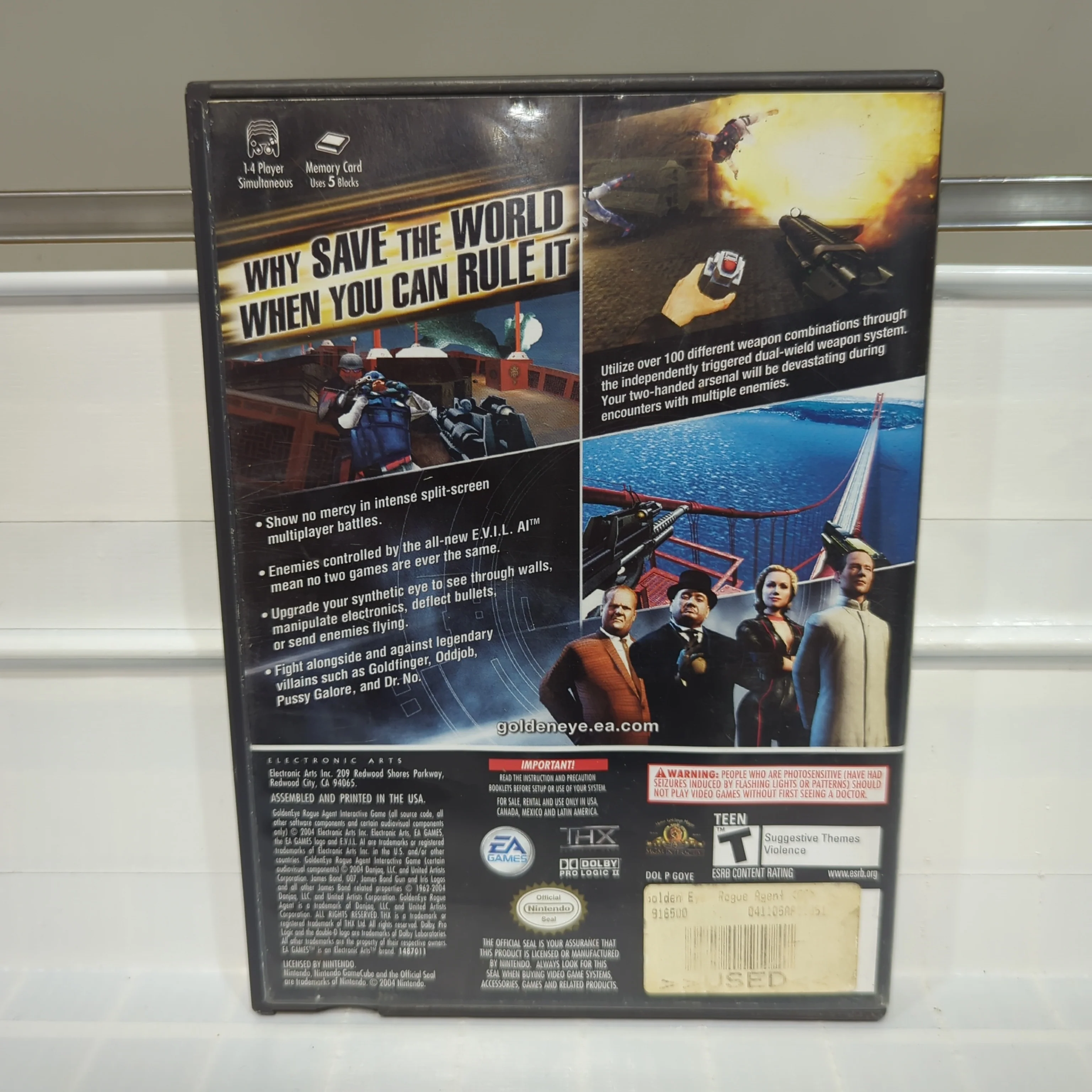 GoldenEye Rogue Agent - Gamecube - Image 2
