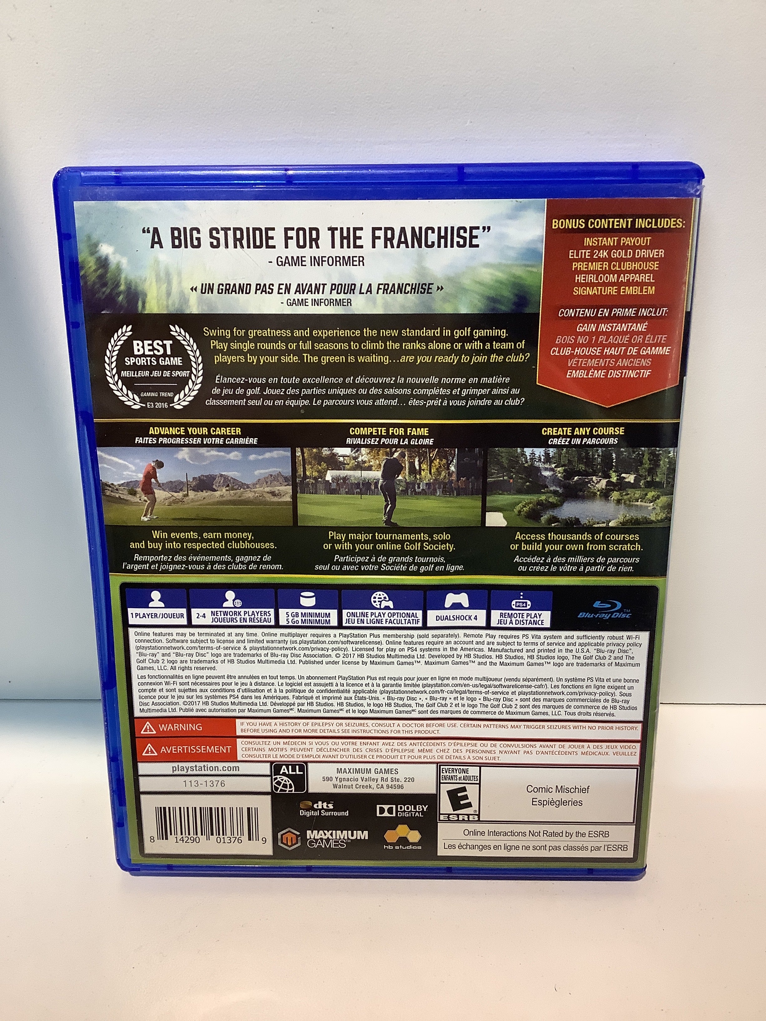 Golf Club 2 - Playstation 4 - Image 2