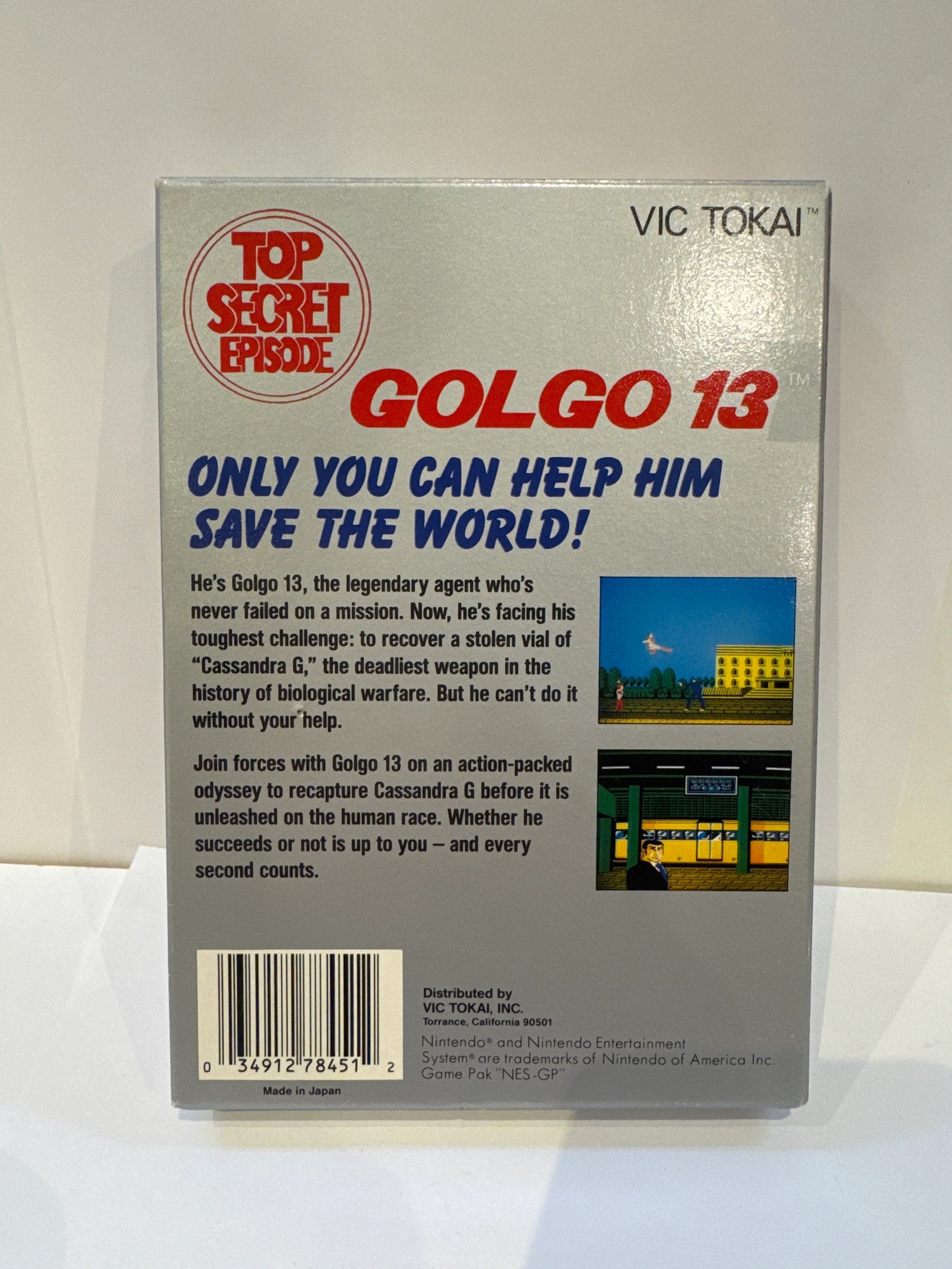Golgo 13 Top Secret Episode - NES - Image 3