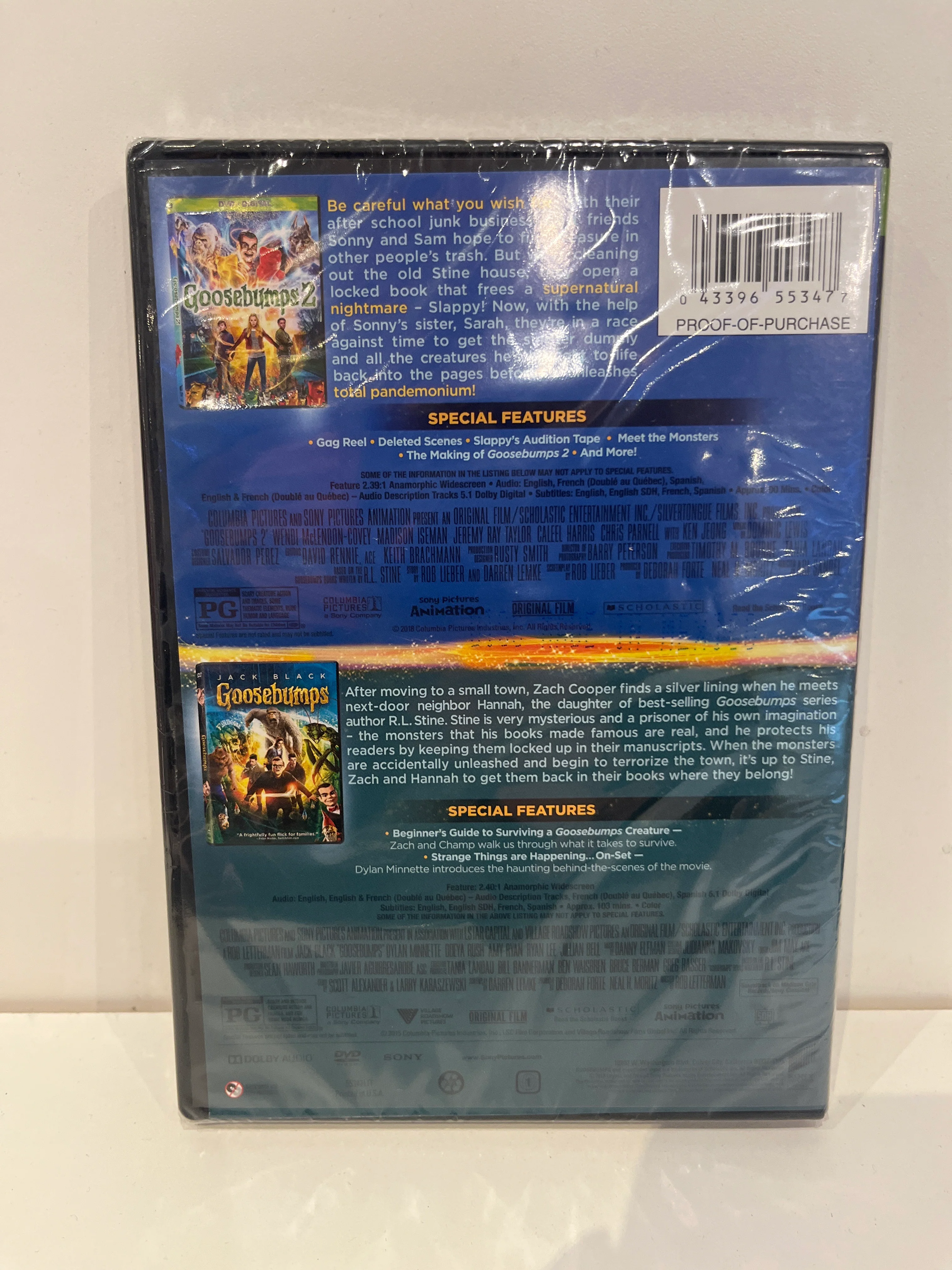Goosebumps 1 + 2 - DVD - Image 2
