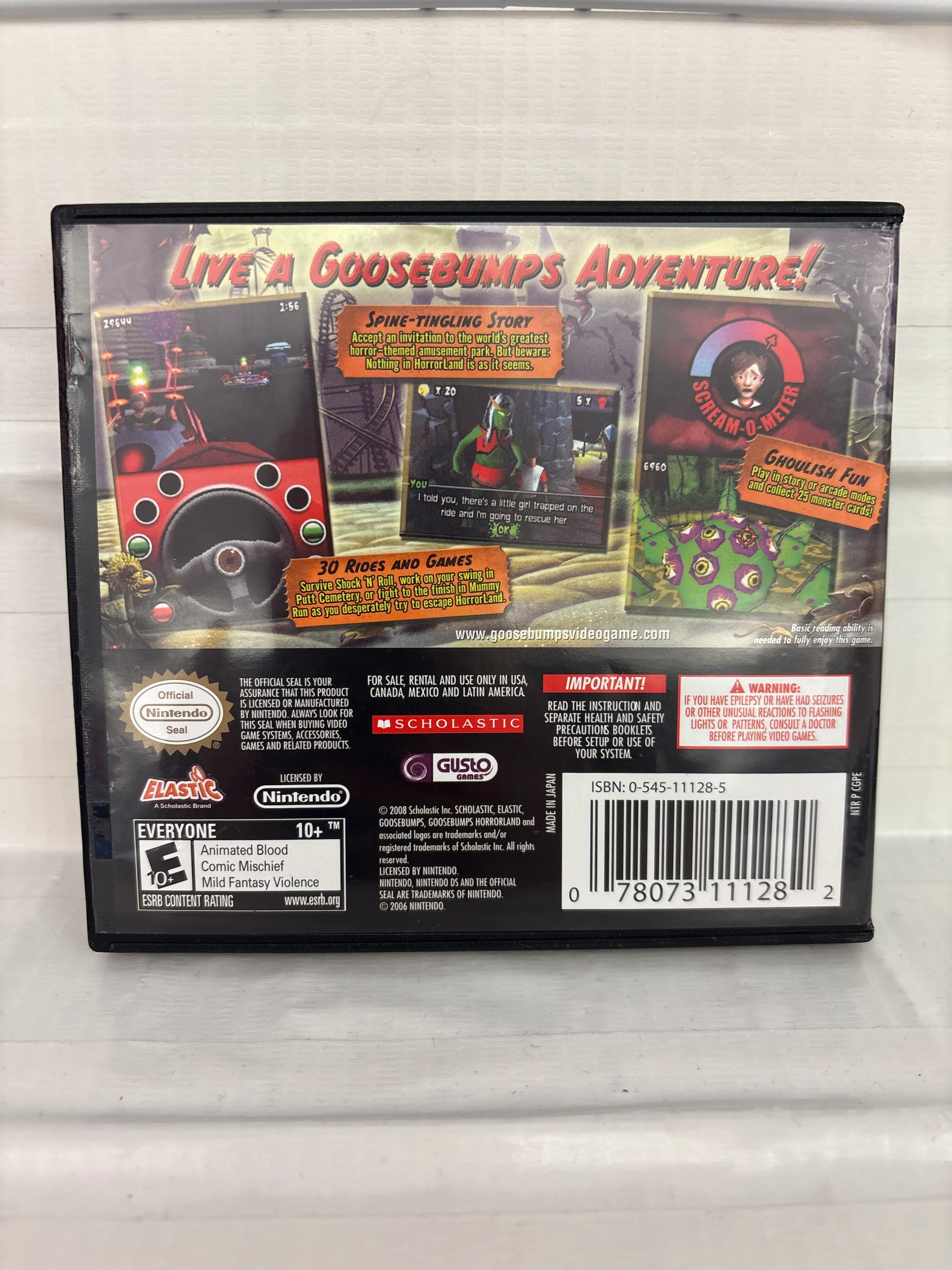 Goosebumps HorrorLand - Nintendo DS - Image 2