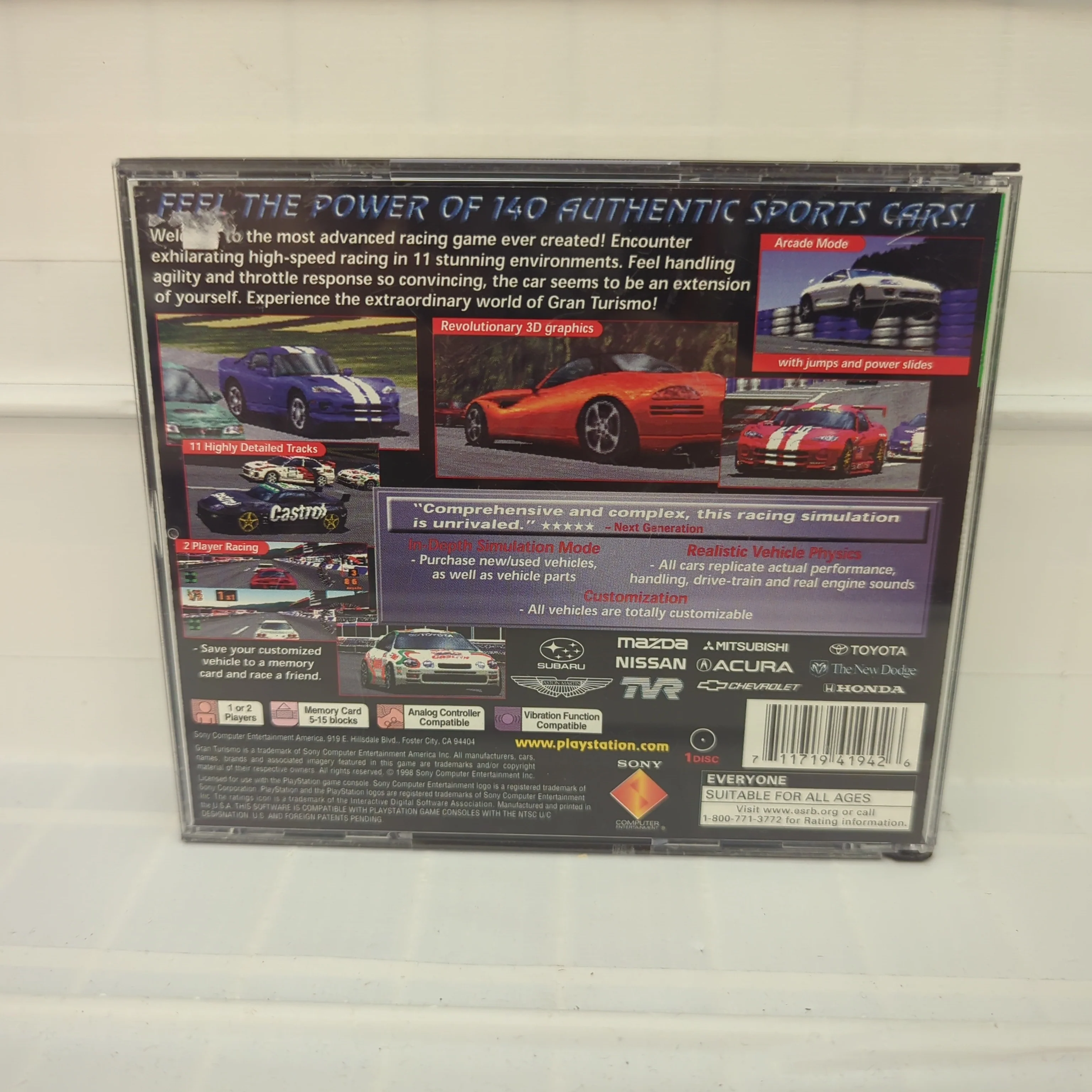Gran Turismo [Greatest Hits] - Playstation - Image 2